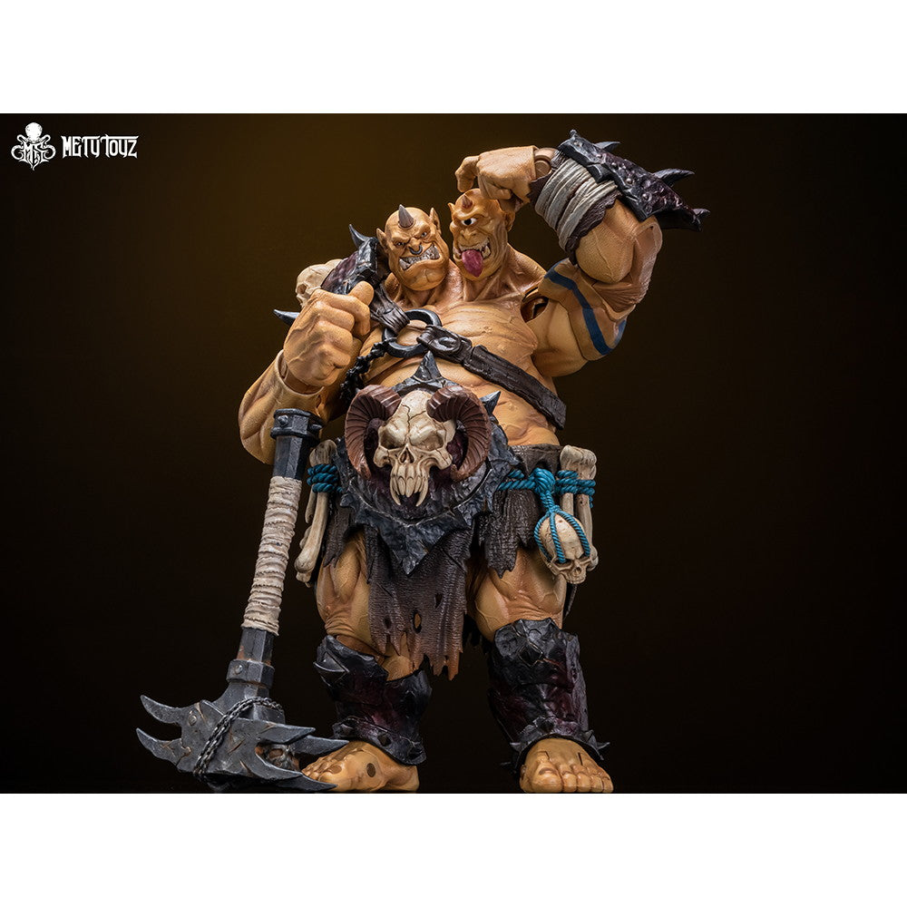【新品即納】[FIG] 冒険者の世界 クラッシャー オーガ イエロー 完成品 可動フィギュア Mety toyz(メティトイズ)(20251231)