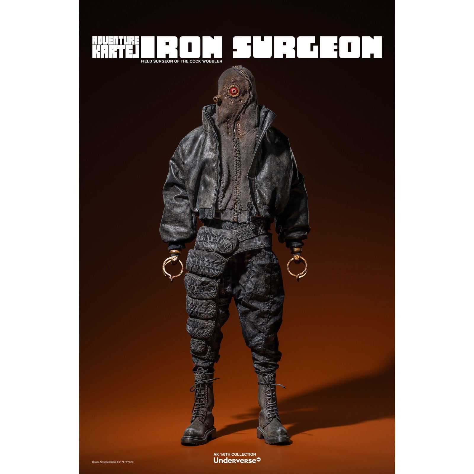 【新品即納】[FIG] The Iron Surgeon(ザアイアンサージョン) Adventure Kartel(アドベンチャーカルテル) 1/6 完成品 可動フィギュア Underverse(アンダーバース)(20251231)
