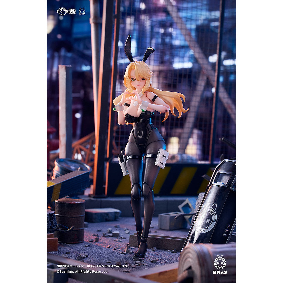 【中古即納】[FIG] 初回限定特典3種付属 Guardian・エレーナ BUNNY RAPID ACTION SQUAD 1/12 完成品 可動フィギュア 溯行Sushing(スシーン)(20260131)