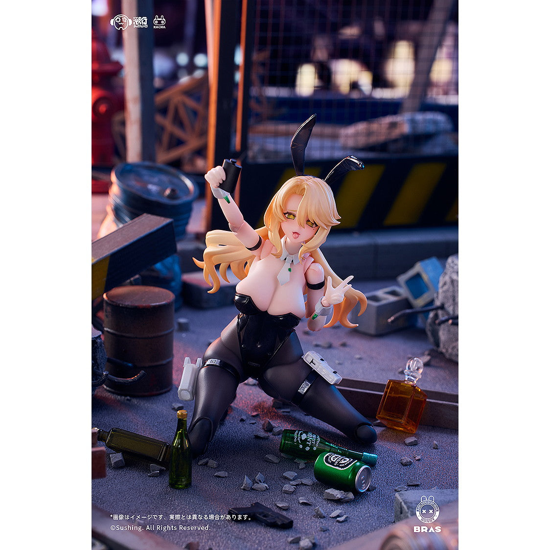 【中古即納】[FIG] 初回限定特典3種付属 Guardian・エレーナ BUNNY RAPID ACTION SQUAD 1/12 完成品 可動フィギュア 溯行Sushing(スシーン)(20260131)