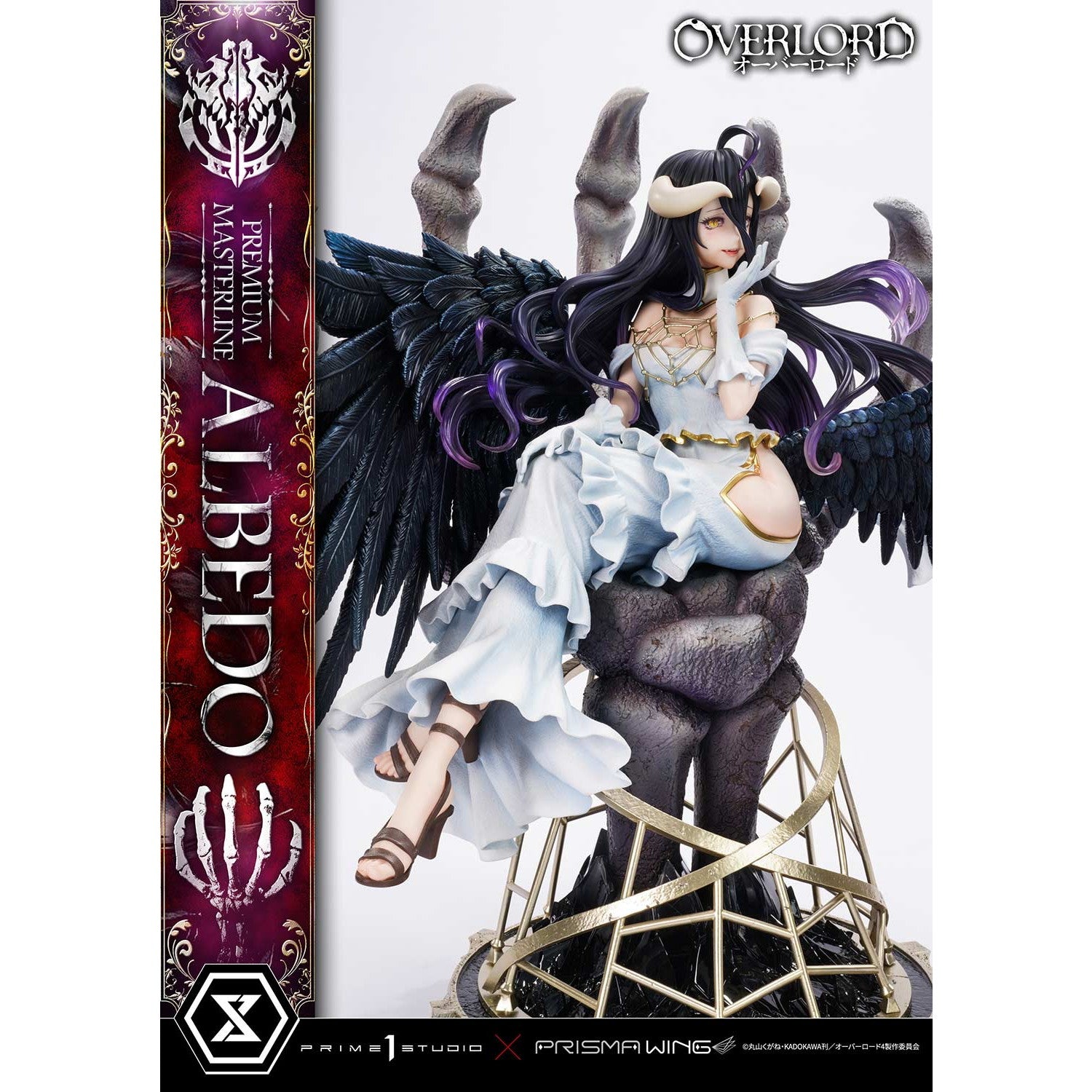 【予約安心出荷】[FIG] (二次受注) プレミアムマスターライン アルベド オーバーロード 1/4 スタチュー 完成品 フィギュア(PMOVL-01) プライム1スタジオ(20260531)