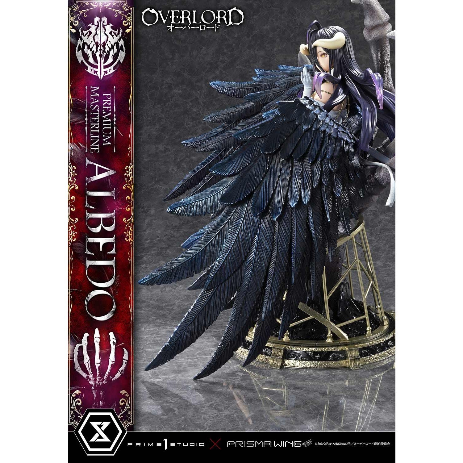 【新品即納】[FIG] (二次受注) プレミアムマスターライン アルベド オーバーロード 1/4 スタチュー 完成品 フィギュア(PMOVL-01) プライム1スタジオ(20260531)