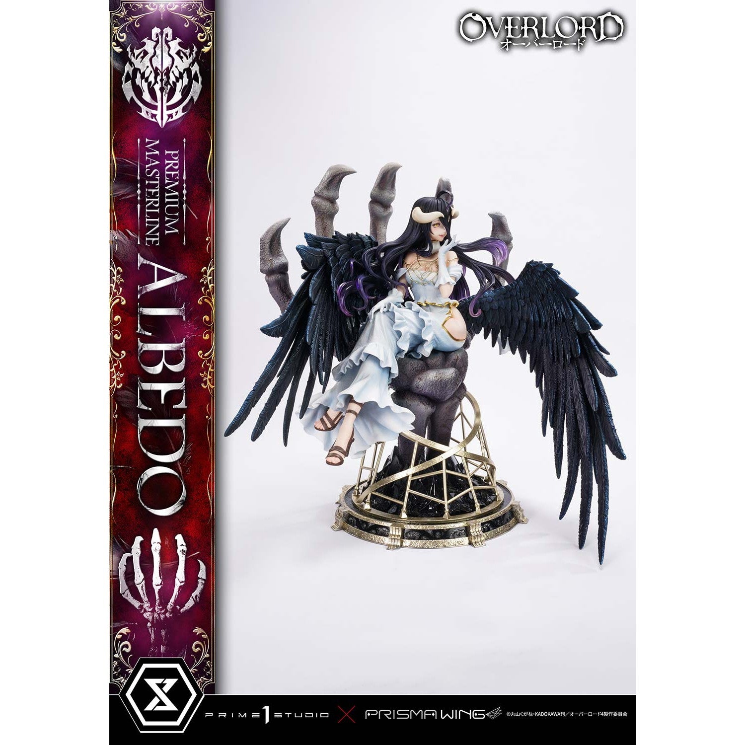 【新品即納】[FIG] (二次受注) プレミアムマスターライン アルベド オーバーロード 1/4 スタチュー 完成品 フィギュア(PMOVL-01) プライム1スタジオ(20260531)