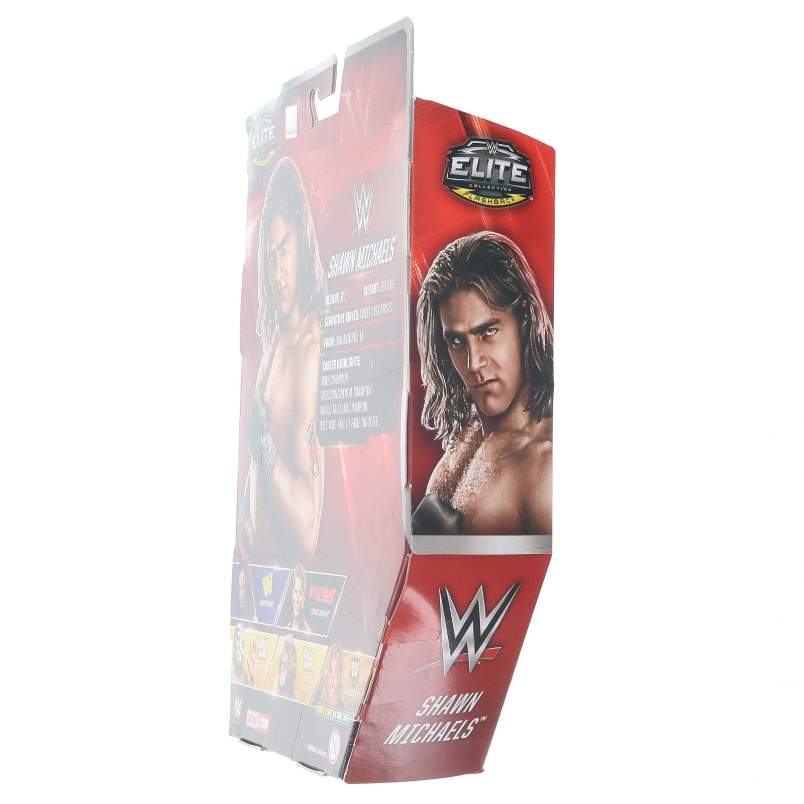 【中古即納】[FIG] ショーン・マイケルズ エントランスアタイア&ヨーロピアンチャンピオンシップ WWE(ワールド・レスリング・エンターテイメント) エリートコレクション フラッシュバック 完成品 アクションフィギュア マテル(20161231)
