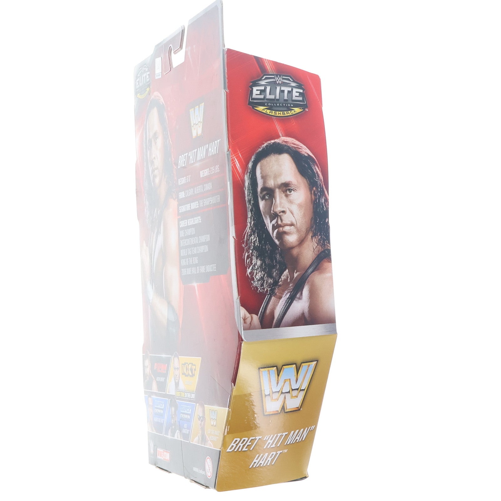 【中古即納】[FIG] ブレット ヒットマン ハート(ブレット・ハート) サングラス&タッグチームチャンピオンシップ WWE(ワールド・レスリング・エンターテイメント) エリートコレクション フラッシュバック 完成品 アクションフィギュア マテル(20160731)