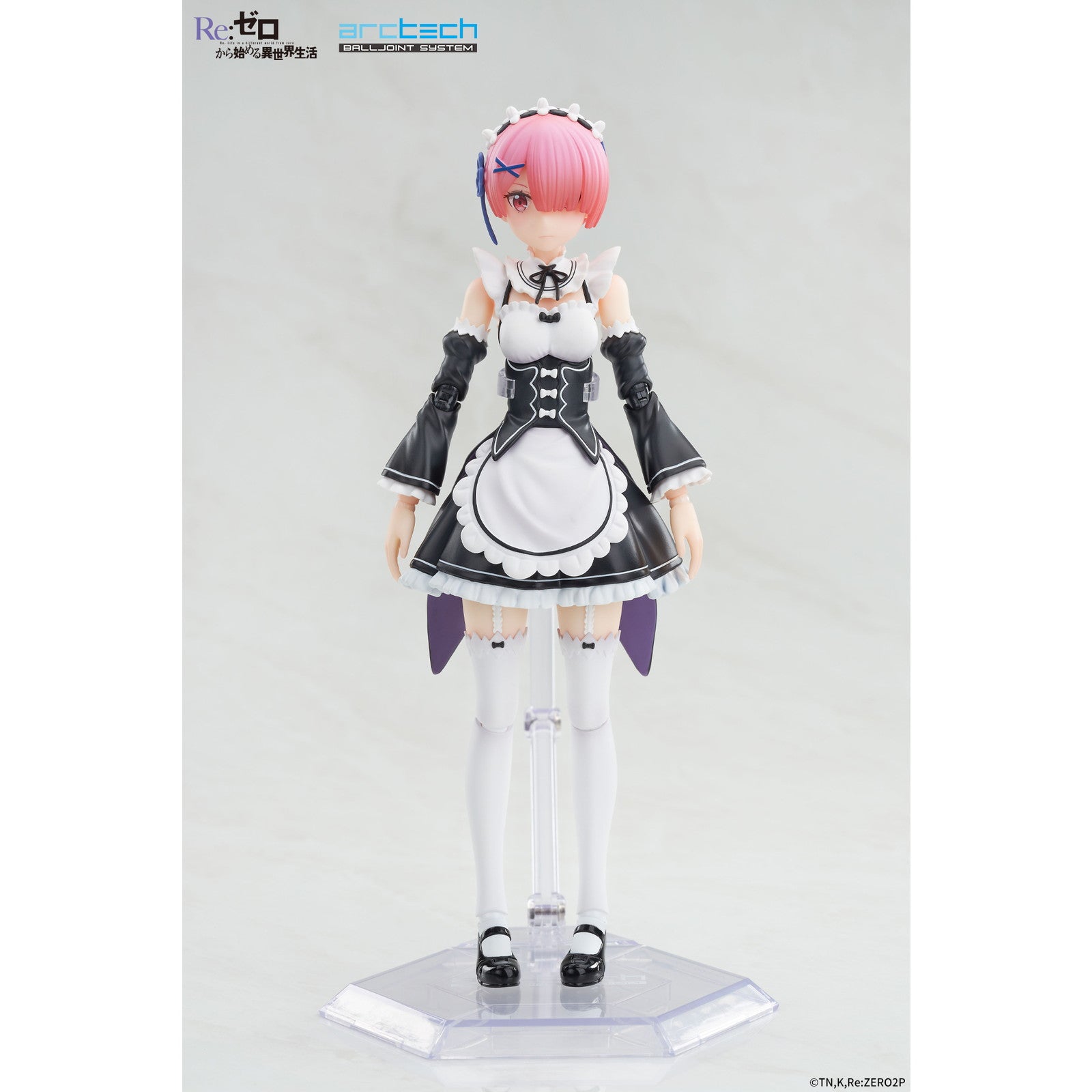 【新品即納】[FIG] 初回限定特典付属 ARCTECH可動シリーズ ラム Re:ゼロから始める異世界生活 1/8 完成品 可動フィギュア APEX(エーペックス)(20250930)
