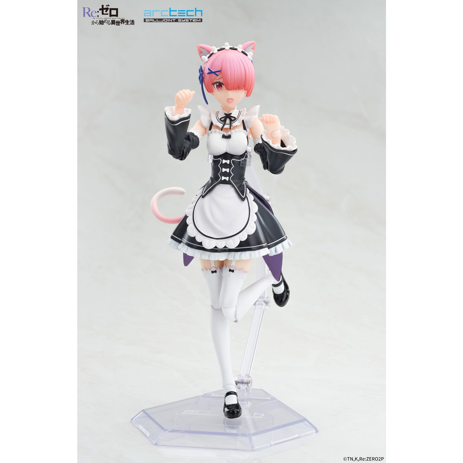 【新品即納】[FIG] 初回限定特典付属 ARCTECH可動シリーズ ラム Re:ゼロから始める異世界生活 1/8 完成品 可動フィギュア APEX(エーペックス)(20250930)