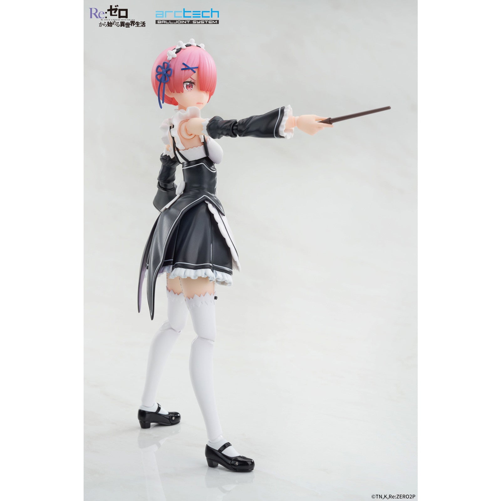 【新品即納】[FIG] 初回限定特典付属 ARCTECH可動シリーズ ラム Re:ゼロから始める異世界生活 1/8 完成品 可動フィギュア APEX(エーペックス)(20250930)