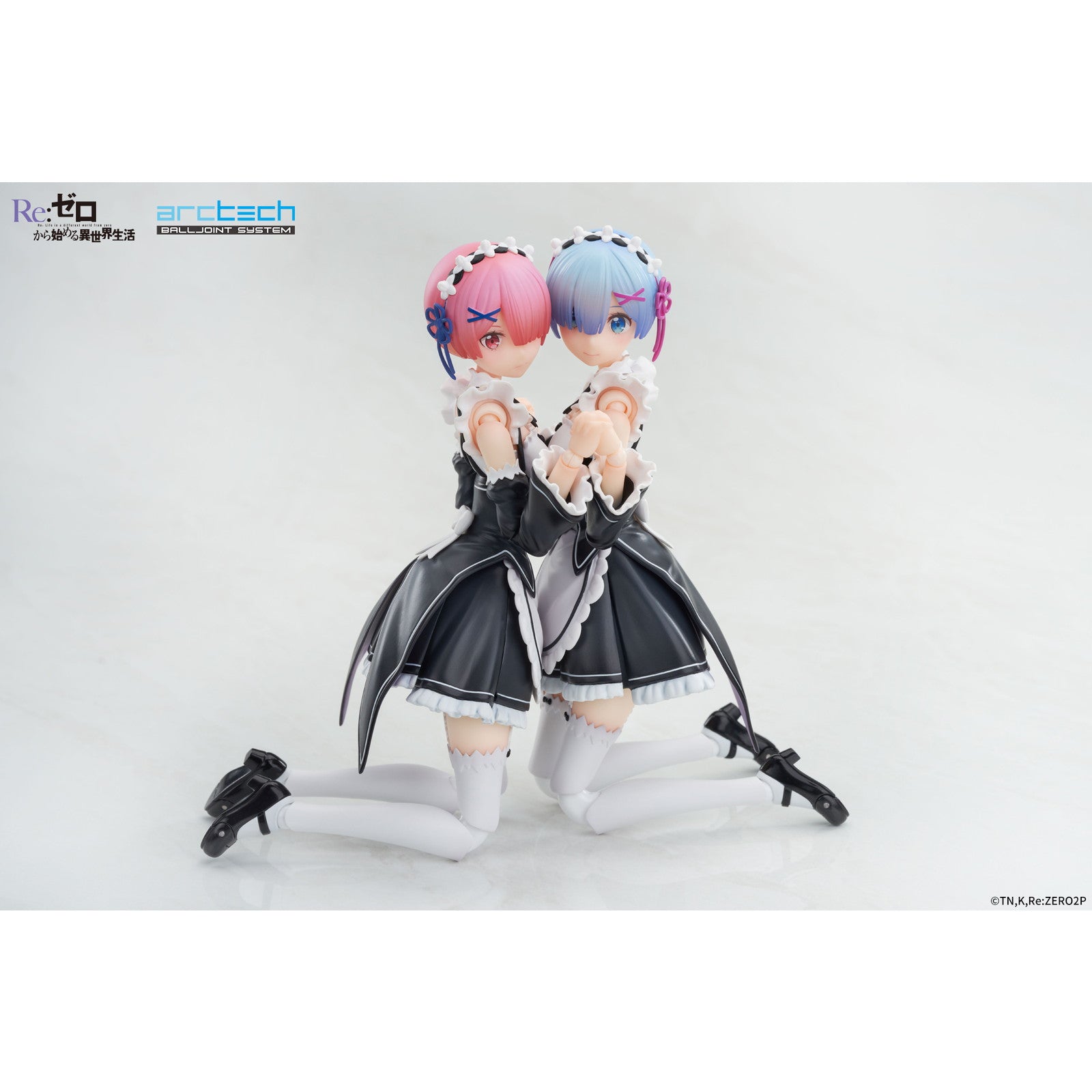 【新品即納】[FIG] 初回限定特典付属 ARCTECH可動シリーズ ラム&レム セット Re:ゼロから始める異世界生活 1/8 完成品 可動フィギュア APEX(エーペックス)(20250930)