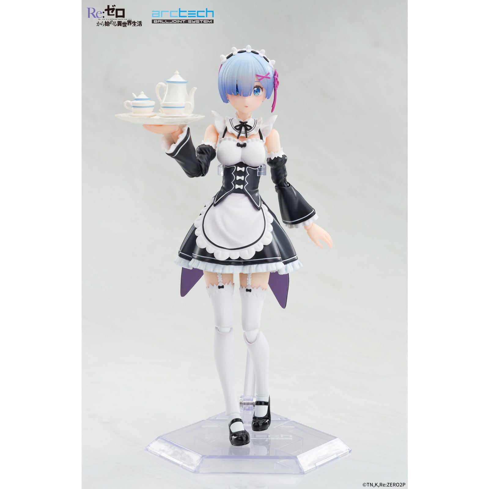 【新品即納】[FIG] 初回限定特典付属 ARCTECH可動シリーズ ラム&レム セット Re:ゼロから始める異世界生活 1/8 完成品 可動フィギュア APEX(エーペックス)(20250930)