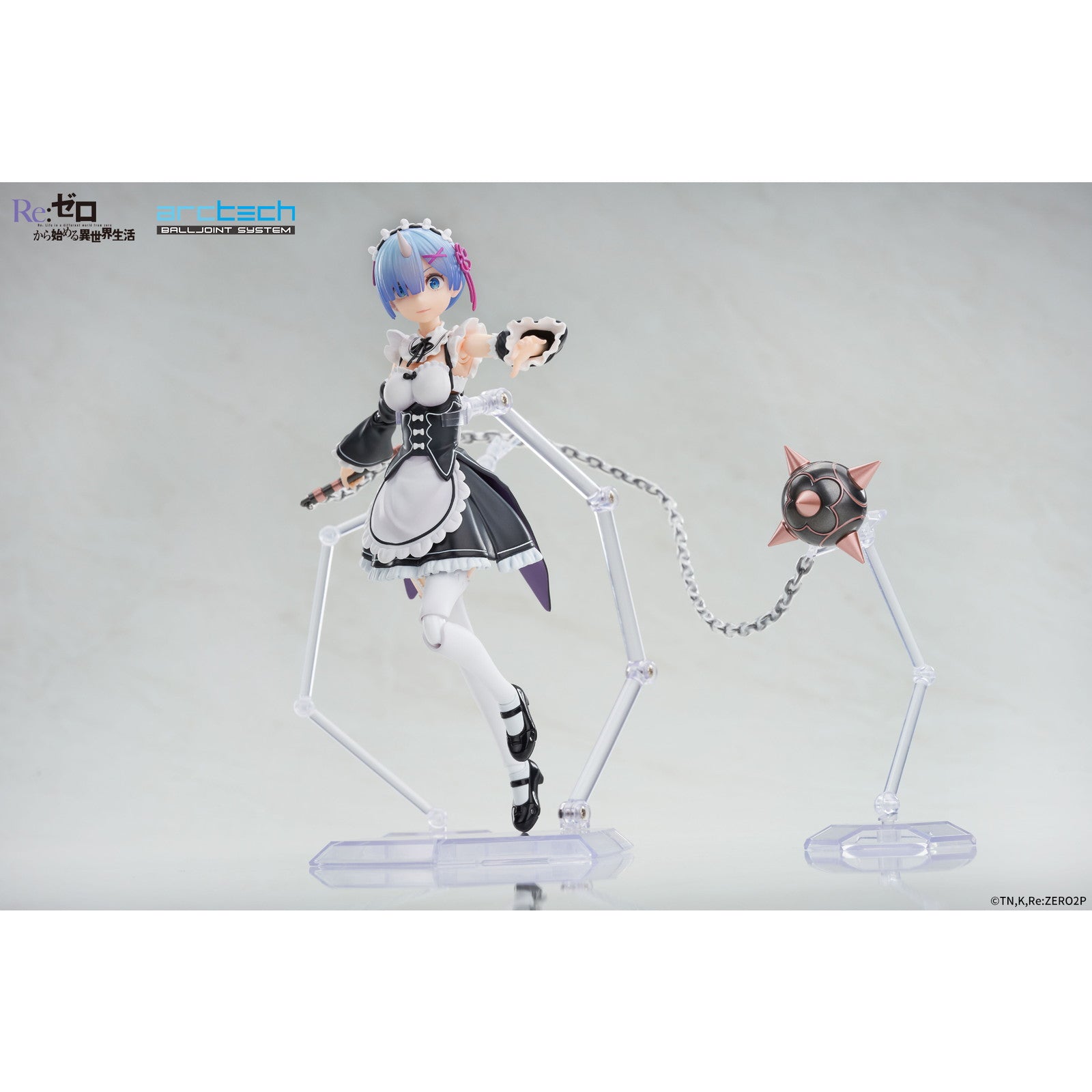 【新品即納】[FIG] 初回限定特典付属 ARCTECH可動シリーズ ラム&レム セット Re:ゼロから始める異世界生活 1/8 完成品 可動フィギュア APEX(エーペックス)(20250930)