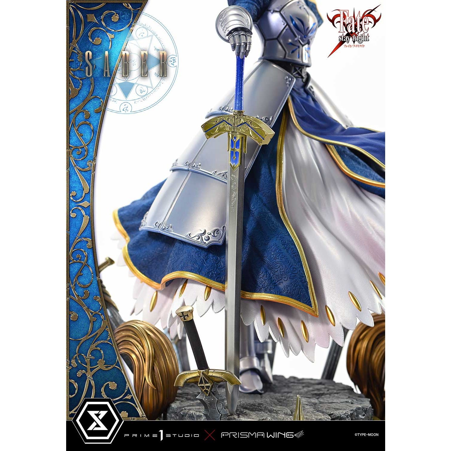 【予約安心出荷】[FIG] アルティメットプレミアムマスターライン セイバー Fate/stay night(フェイト/ステイナイト) 1/4 完成品 フィギュア(UPMFSN-01) プライム1スタジオ(2026年9月)