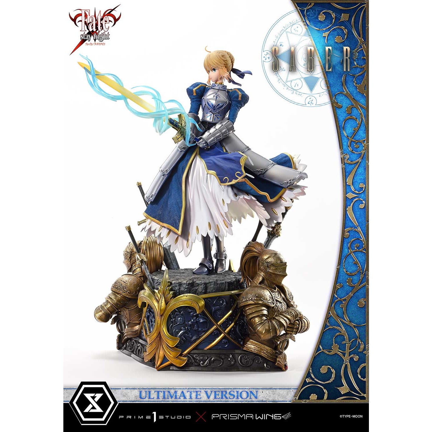 【予約安心出荷】[FIG] アルティメットプレミアムマスターライン セイバー アルティメット版 Fate/stay night(フェイト/ステイナイト) 1/4 完成品 フィギュア(UPMFSN-01UT) プライム1スタジオ(2026年9月)