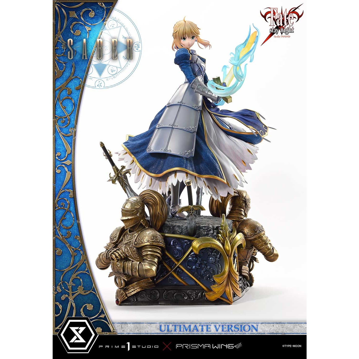 【予約安心出荷】[FIG] アルティメットプレミアムマスターライン セイバー アルティメット版 Fate/stay night(フェイト/ステイナイト) 1/4 完成品 フィギュア(UPMFSN-01UT) プライム1スタジオ(2026年9月)