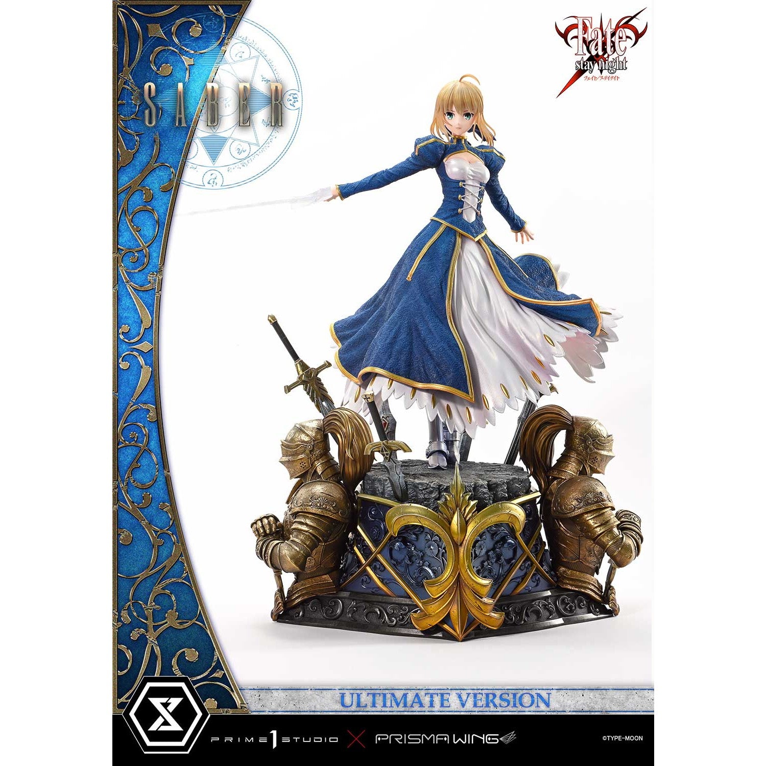 【予約安心出荷】[FIG] アルティメットプレミアムマスターライン セイバー アルティメット版 Fate/stay night(フェイト/ステイナイト) 1/4 完成品 フィギュア(UPMFSN-01UT) プライム1スタジオ(2026年9月)