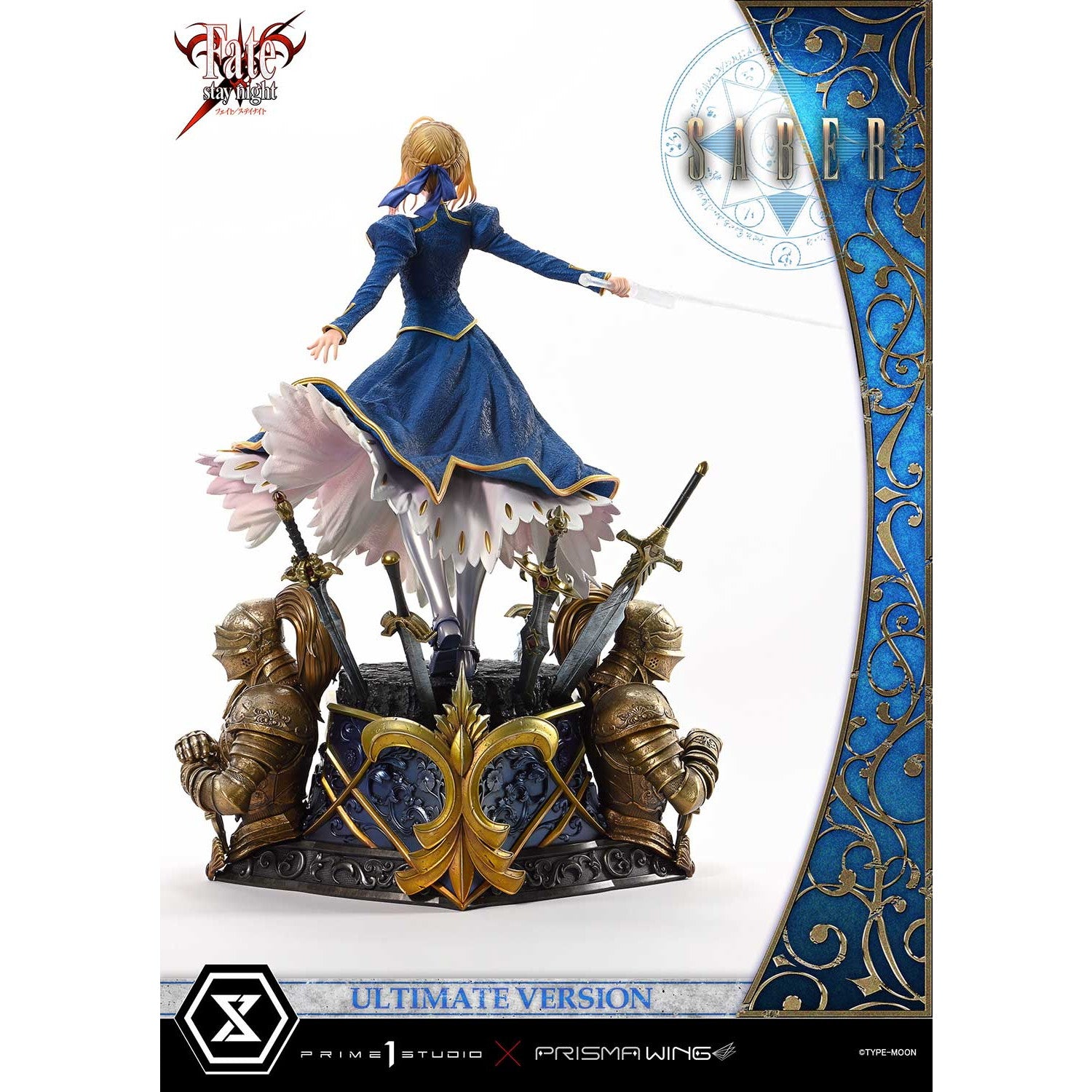 【予約安心出荷】[FIG] アルティメットプレミアムマスターライン セイバー アルティメット版 Fate/stay night(フェイト/ステイナイト) 1/4 完成品 フィギュア(UPMFSN-01UT) プライム1スタジオ(2026年9月)