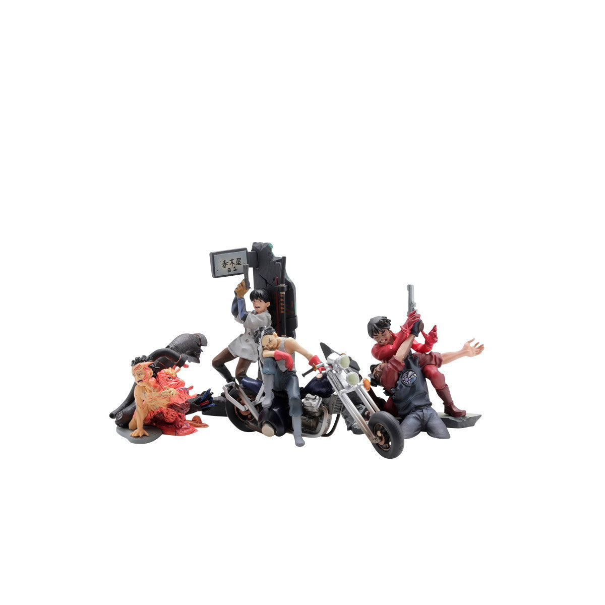 【予約安心出荷】[FIG] (BOX)(再販) miniQ ミニチュアキューブ AKIRA(アキラ) PART.2 鉄雄 フィギュア(6個) 海洋堂(2025年7月)