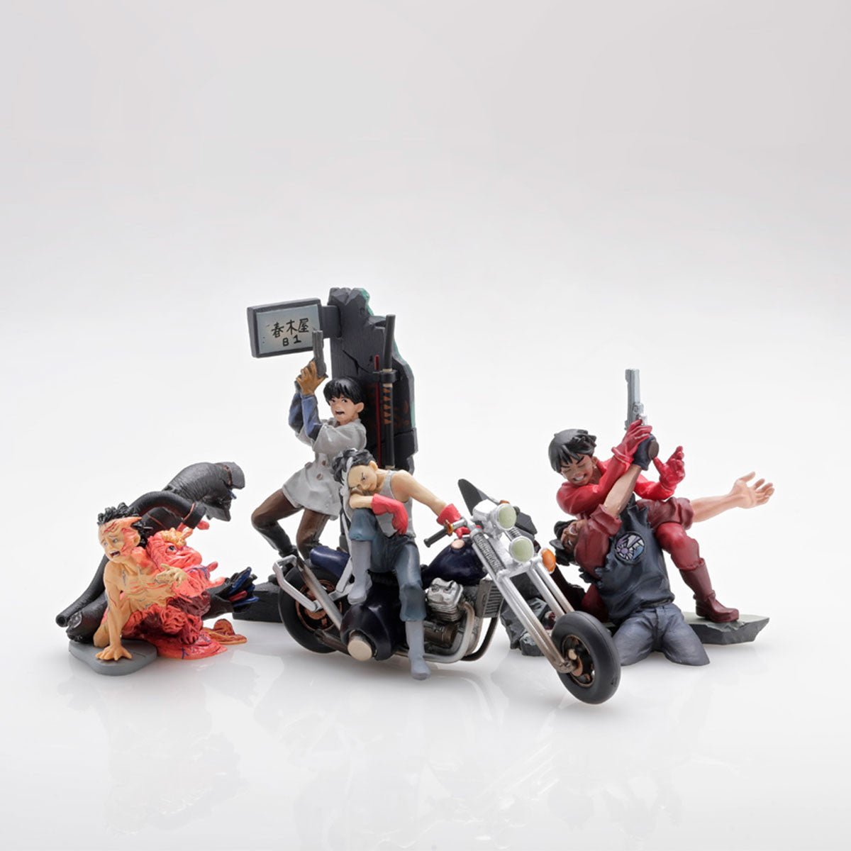 【予約安心出荷】[FIG] (BOX)(再販) miniQ ミニチュアキューブ AKIRA(アキラ) PART.2 鉄雄 フィギュア(6個) 海洋堂(2025年7月)
