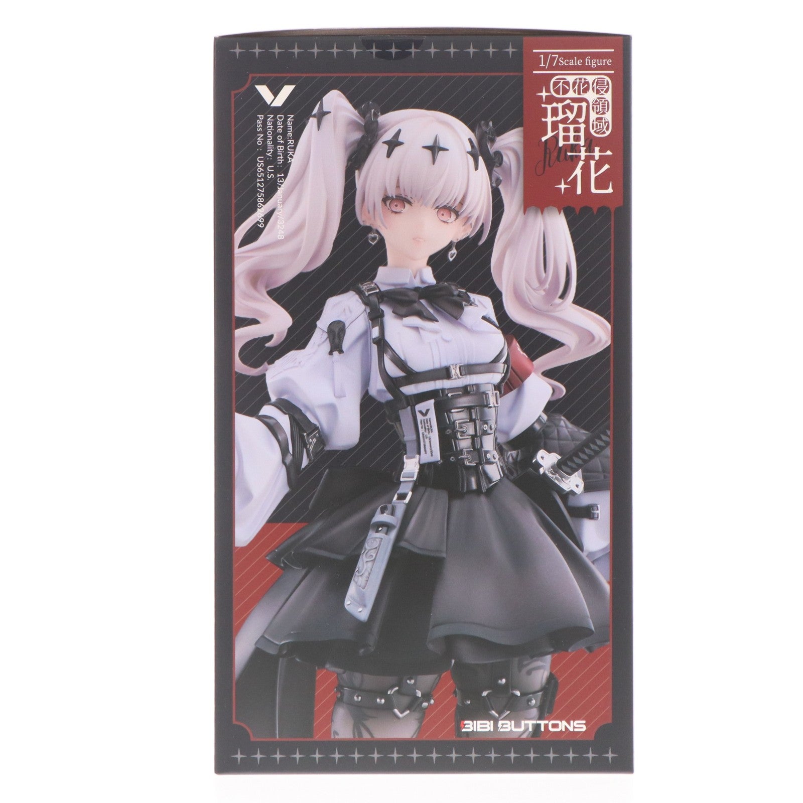 【中古即納】[FIG] 不花侵領域 瑠花(るか) 通常版 1/7 完成品 フィギュア Bibi Buttons(20260228)