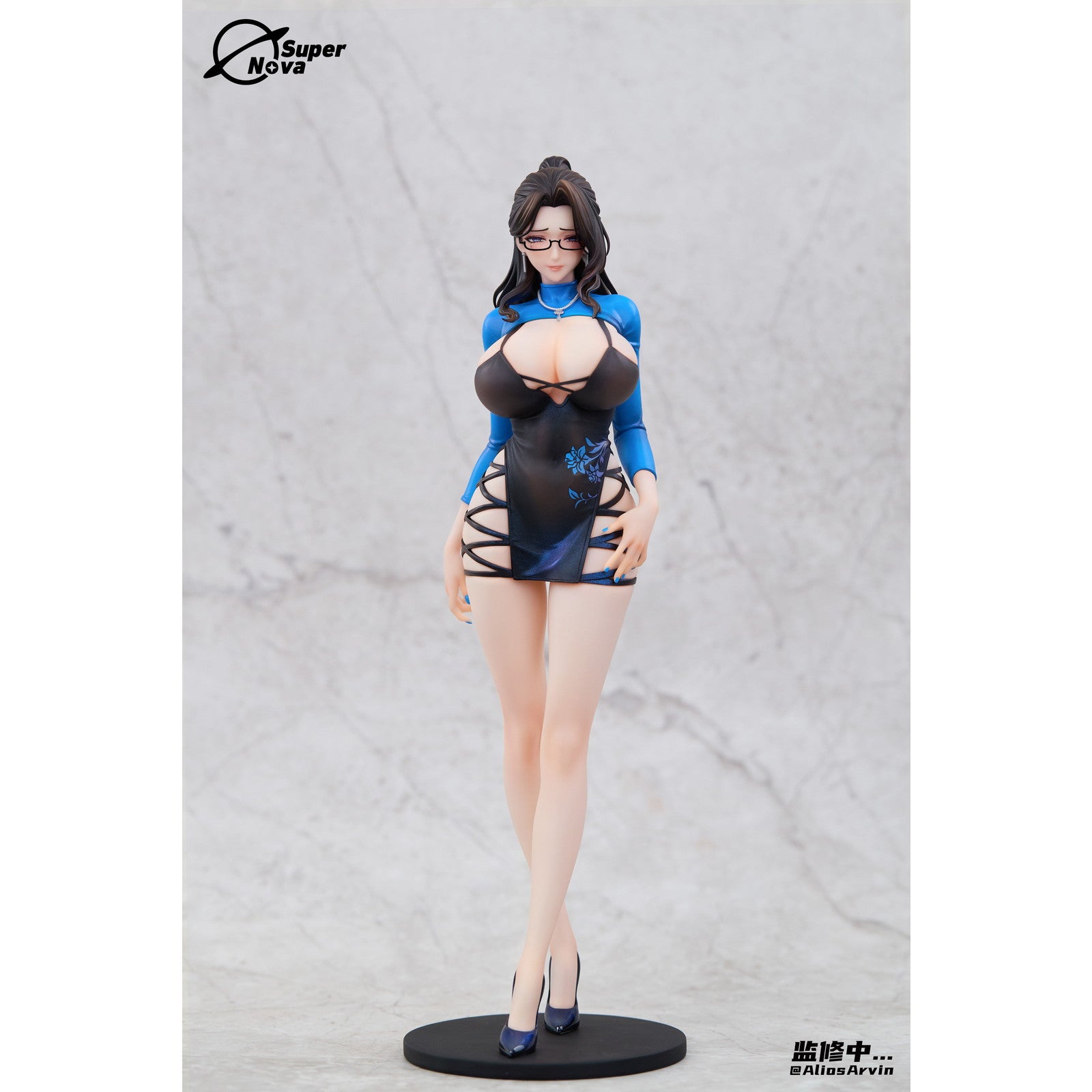 【中古即納】[FIG] 予約特典付属 井上鳶(いのうえあいりす) AliosArvin氏オリジナルキャラクター 1/6 完成品 フィギュア Super Nova(20250930)