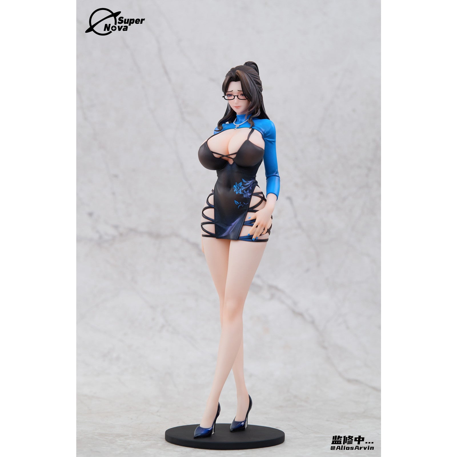 【中古即納】[FIG] 予約特典付属 井上鳶(いのうえあいりす) AliosArvin氏オリジナルキャラクター 1/6 完成品 フィギュア Super Nova(20250930)