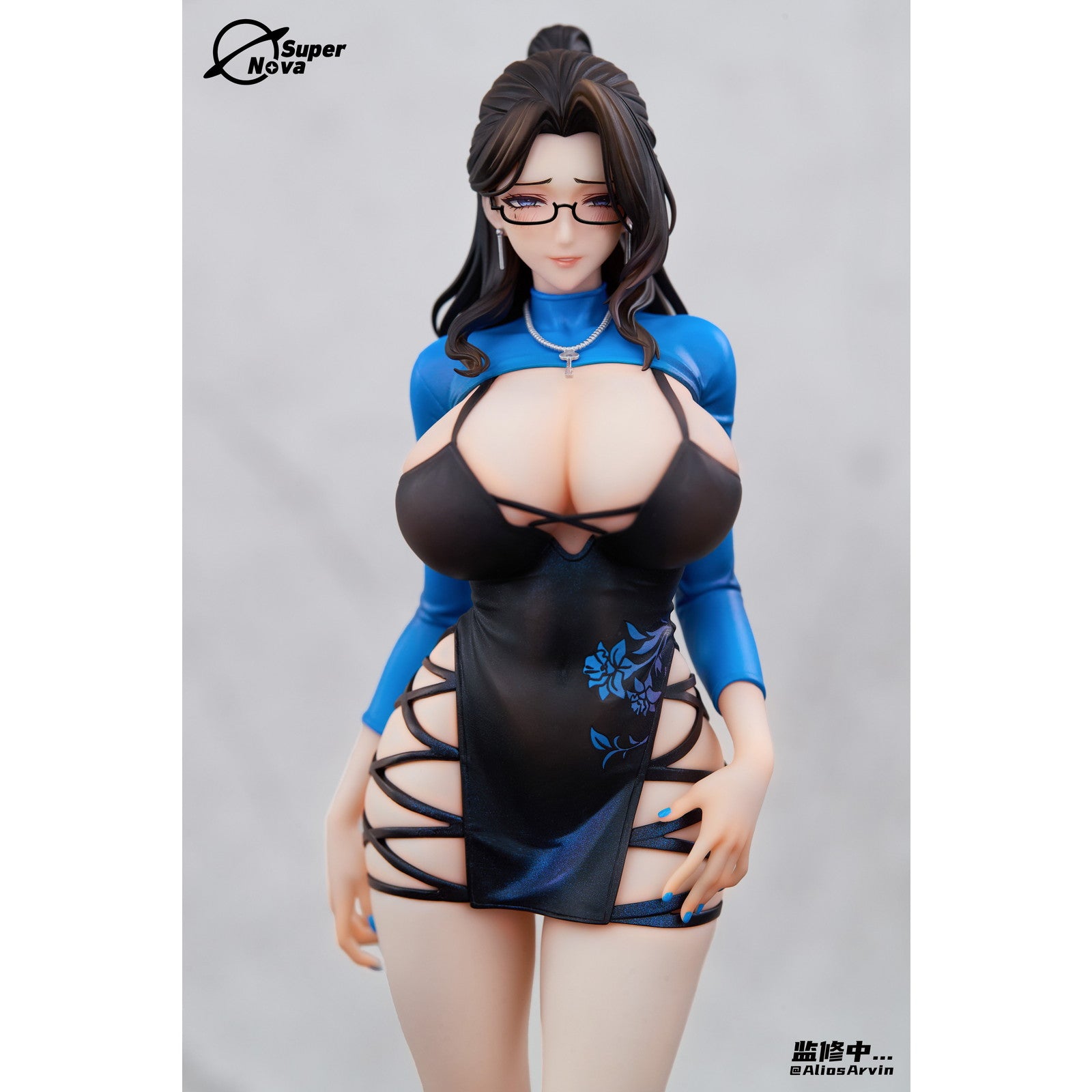 【中古即納】[FIG] 予約特典付属 井上鳶(いのうえあいりす) AliosArvin氏オリジナルキャラクター 1/6 完成品 フィギュア Super Nova(20250930)
