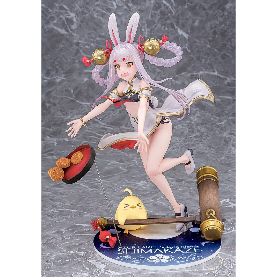 【新品】【お取り寄せ】[FIG] 島風(しまかぜ) あわてんぼうな月兎 アズールレーン 1/7 完成品 フィギュア Phat!(ファット・カンパニー)(20260531)