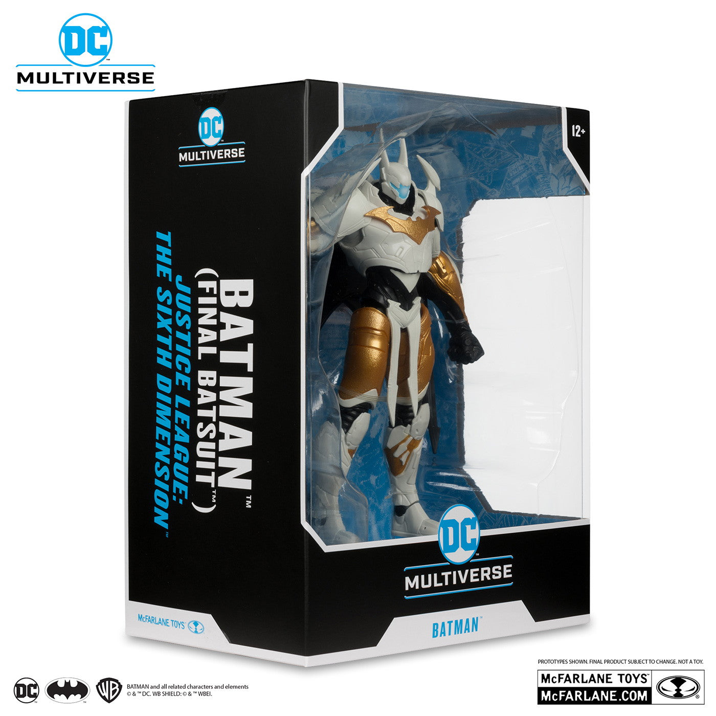 【新品即納】[FIG] DCマルチバース バットマン(ファイナル・バットスーツ) [コミック/Justice League: The Sixth Dimension] 完成品 アクションフィギュア マクファーレン・トイズ(20250630)