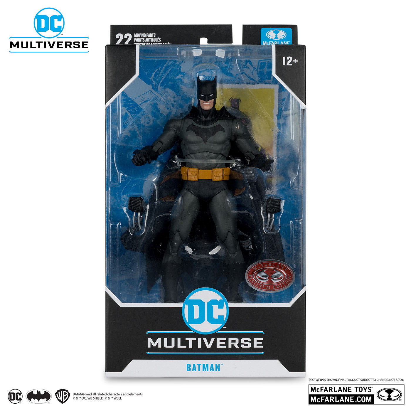 【新品即納】[FIG] DCマルチバース #320 バットマン(レッド・プラチナム・エディション) [コミック/Batman: The Cowardly Lot] 完成品 7インチ・アクションフィギュア マクファーレン・トイズ(20250531)