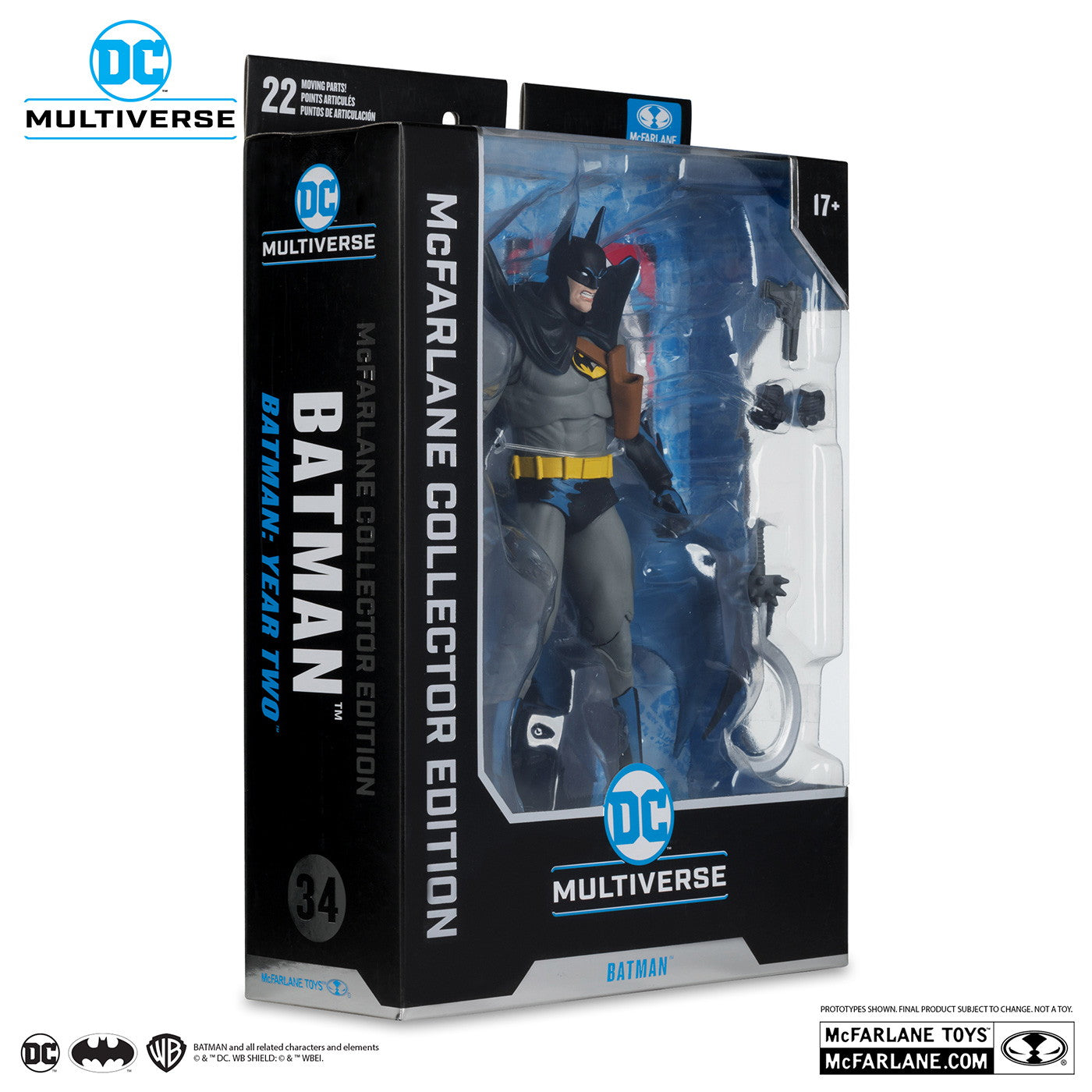 【新品即納】[FIG] DCマルチバース マクファーレン・コレクター・エディション バットマン [コミック/Batman: Year Two] DCコミックス 完成品 7インチ・アクションフィギュア マクファーレン・トイズ(20250630)
