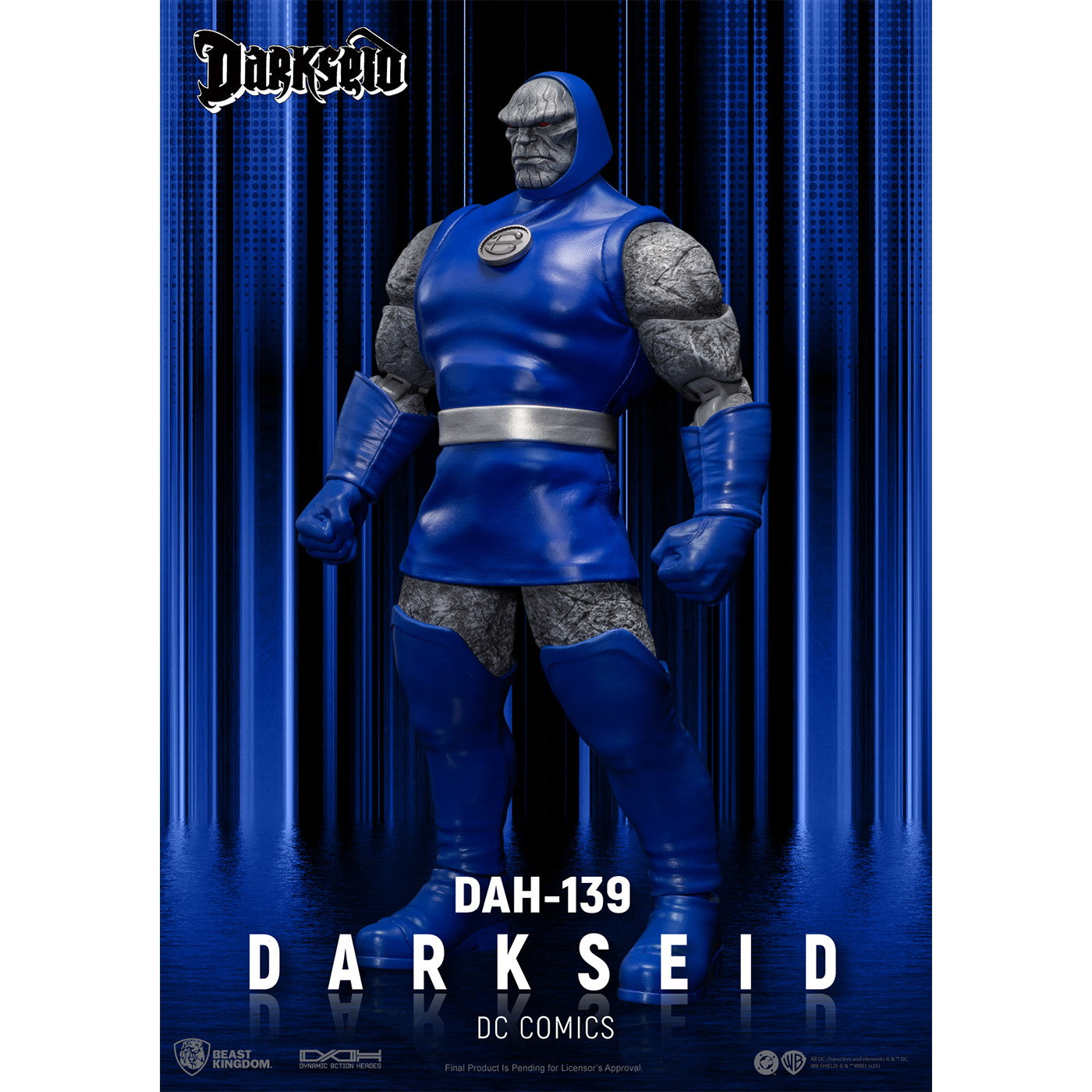 【新品即納】[FIG] ダイナミック・アクション・ヒーローズ #139 ダークサイド DCコミックス 完成品 可動フィギュア(DAH-139) ビースト・キングダム(20250930)