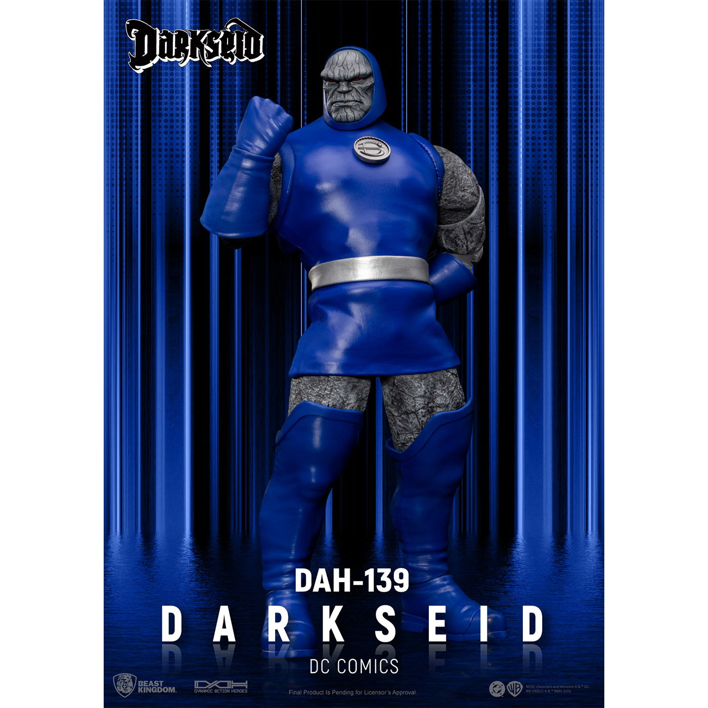 【新品即納】[FIG] ダイナミック・アクション・ヒーローズ #139 ダークサイド DCコミックス 完成品 可動フィギュア(DAH-139) ビースト・キングダム(20250930)