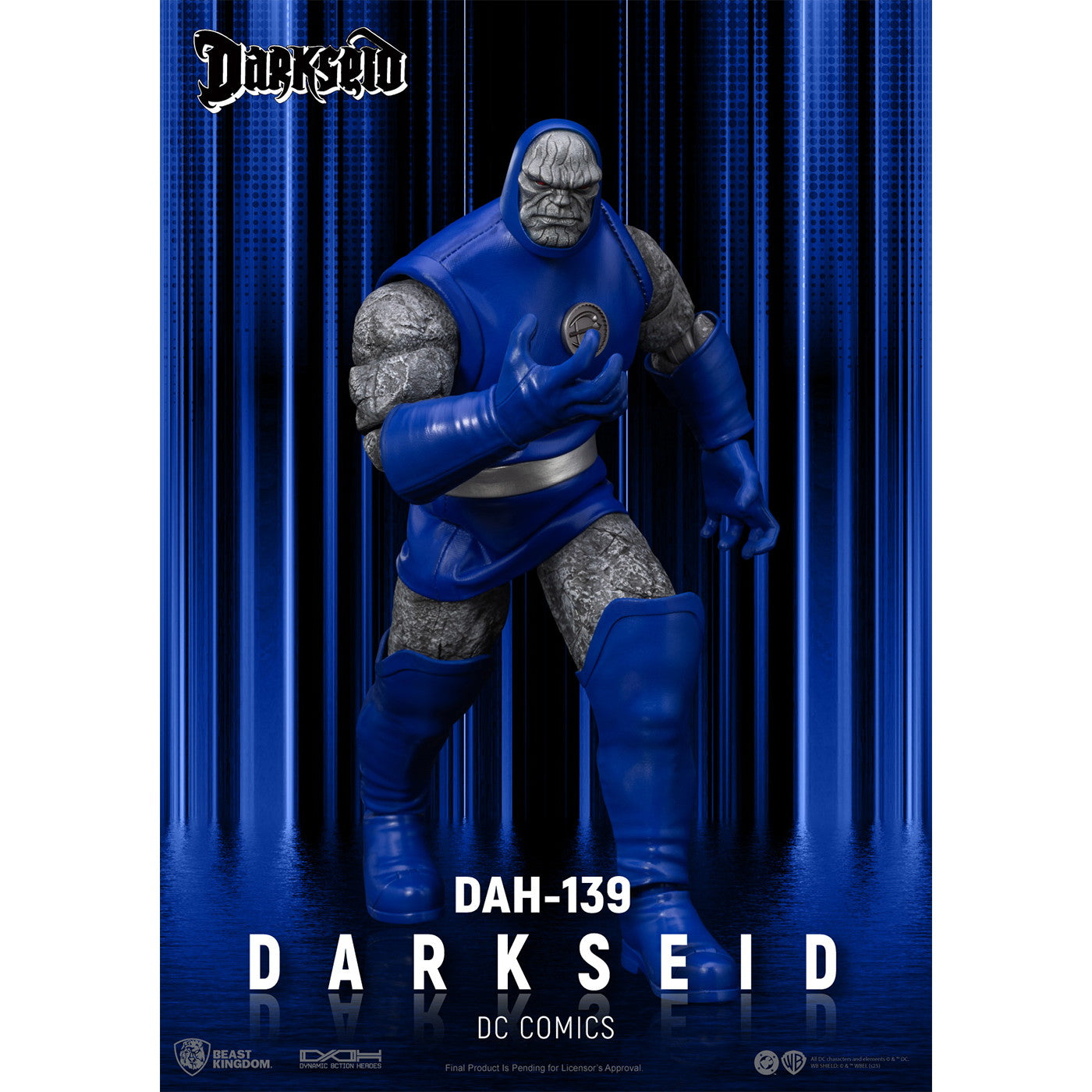 【新品即納】[FIG] ダイナミック・アクション・ヒーローズ #139 ダークサイド DCコミックス 完成品 可動フィギュア(DAH-139) ビースト・キングダム(20250930)