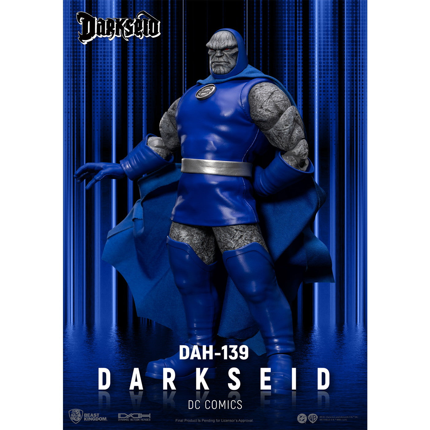 【新品即納】[FIG] ダイナミック・アクション・ヒーローズ #139 ダークサイド DCコミックス 完成品 可動フィギュア(DAH-139) ビースト・キングダム(20250930)