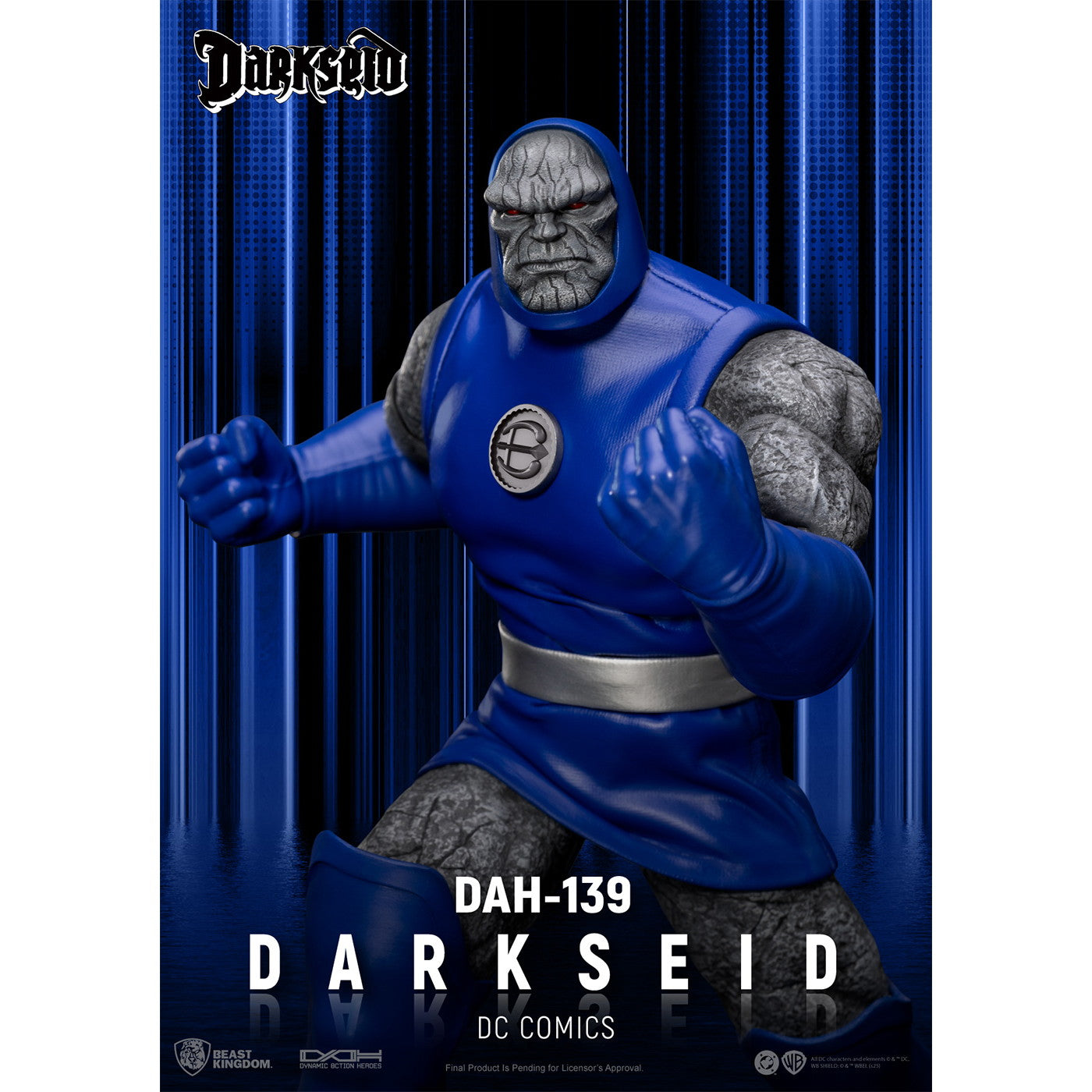 【新品即納】[FIG] ダイナミック・アクション・ヒーローズ #139 ダークサイド DCコミックス 完成品 可動フィギュア(DAH-139) ビースト・キングダム(20250930)