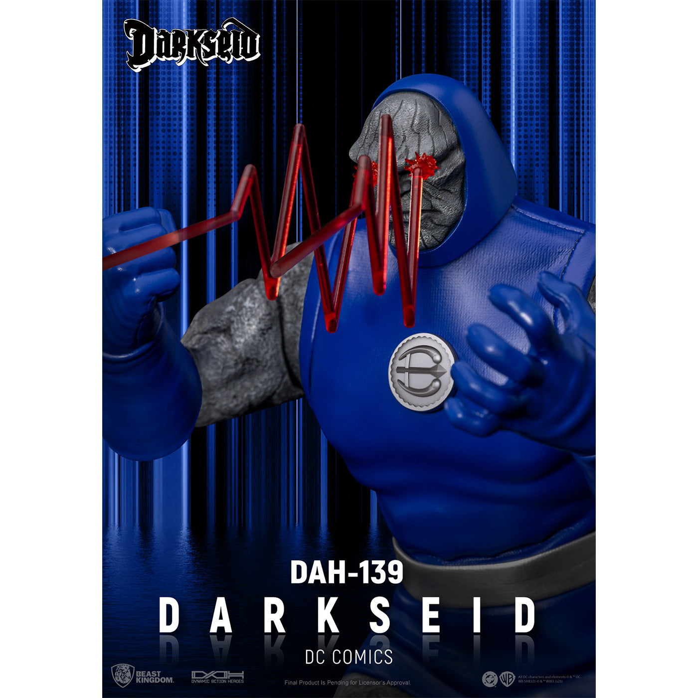 【新品即納】[FIG] ダイナミック・アクション・ヒーローズ #139 ダークサイド DCコミックス 完成品 可動フィギュア(DAH-139) ビースト・キングダム(20250930)