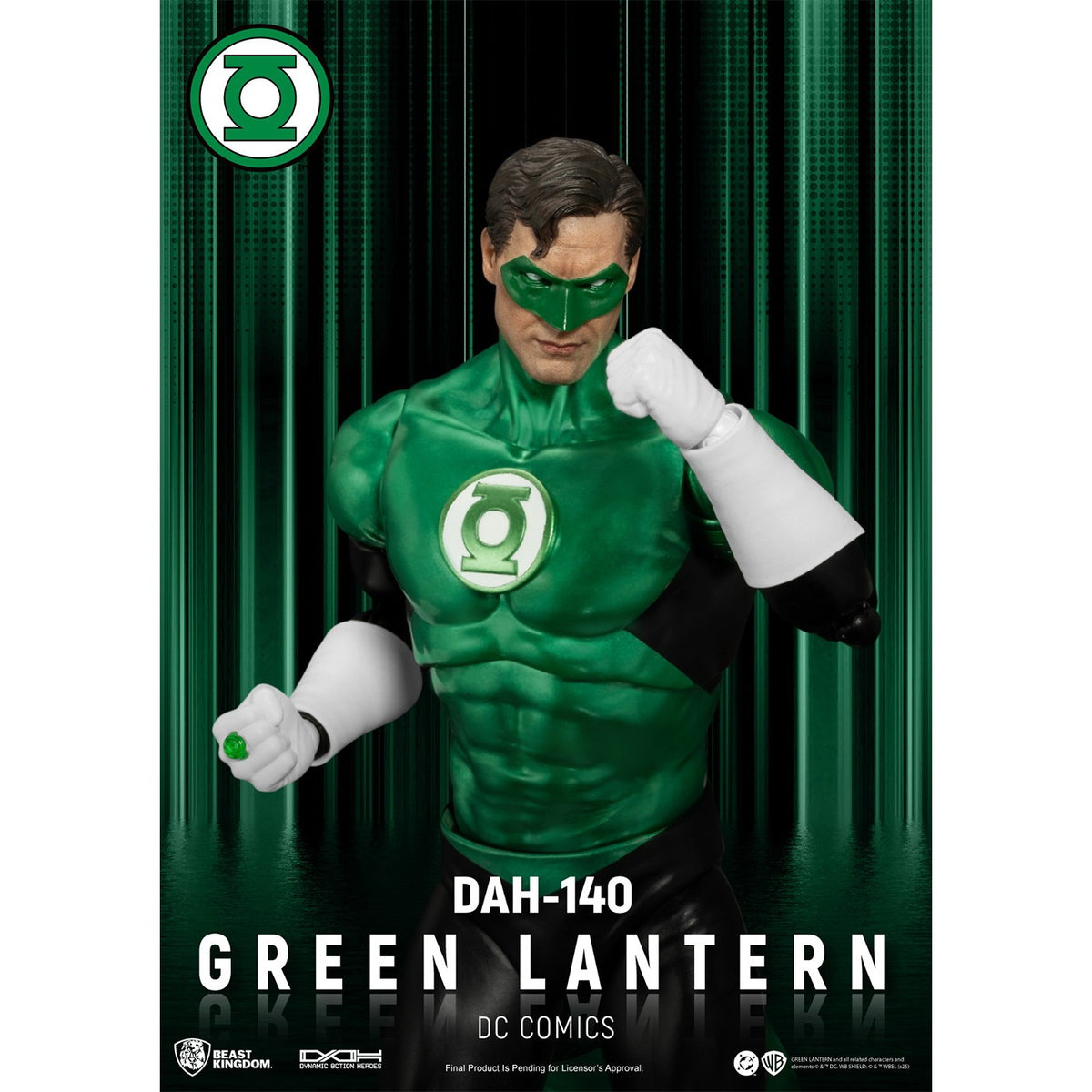 【新品】【お取り寄せ】[FIG] ダイナミック・アクション・ヒーローズ #140 グリーン・ランタン DCコミックス 完成品 可動フィギュア(DAH-140) ビースト・キングダム(20250930)