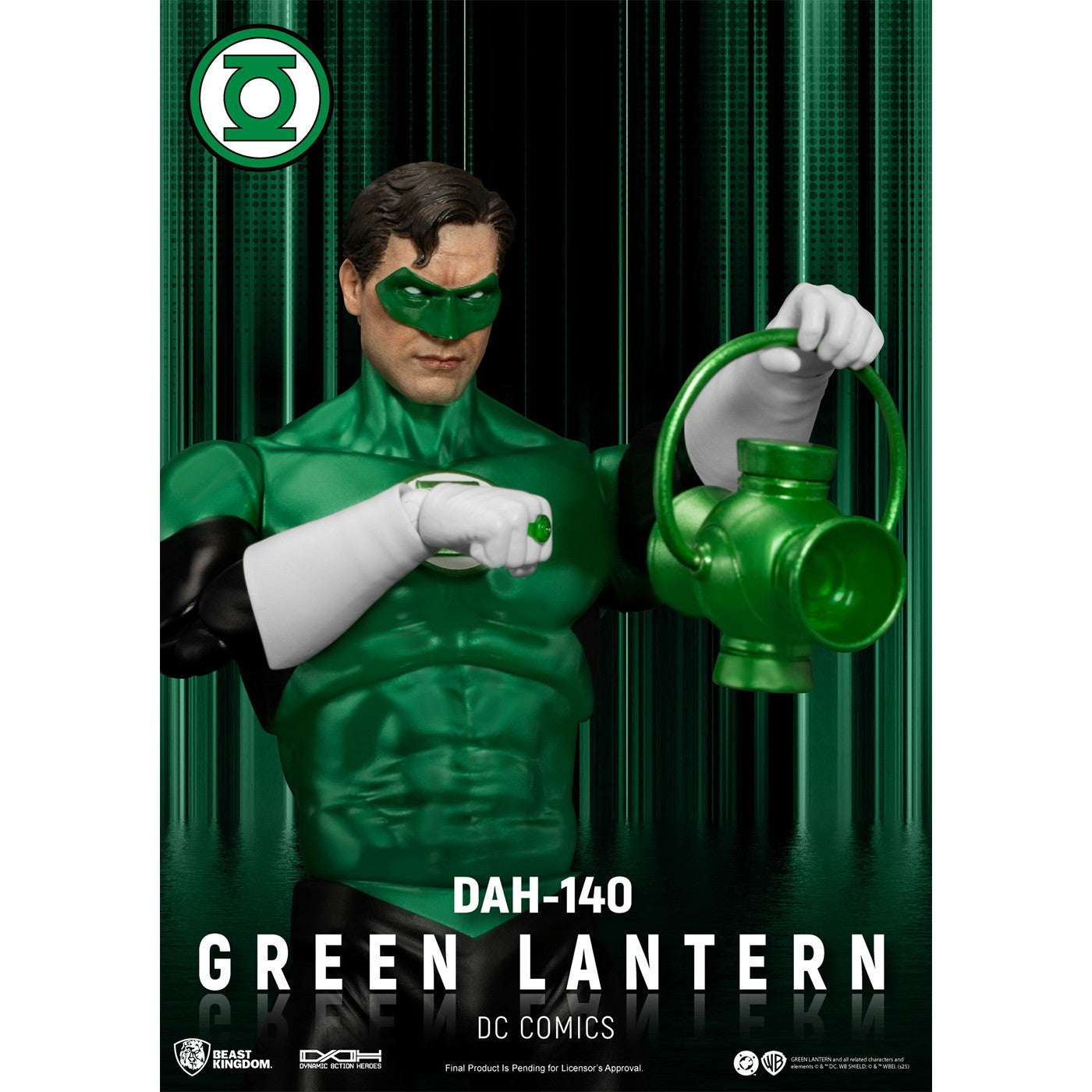 【新品】【お取り寄せ】[FIG] ダイナミック・アクション・ヒーローズ #140 グリーン・ランタン DCコミックス 完成品 可動フィギュア(DAH-140) ビースト・キングダム(20250930)