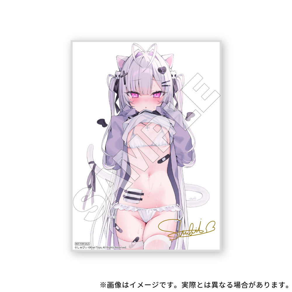 【中古即納】[FIG] 色紙&マイルストン流通限定特典付属 しゅびぃ ネコミミVer. 通常版 1/6 完成品 フィギュア Kiwi Toys(キウイトイズ)(20250930)