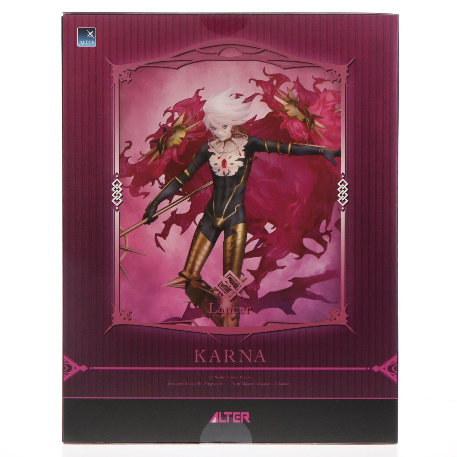 【中古即納】[FIG] ランサー/カルナ Fate/Grand Order(フェイト/グランドオーダー) 1/8 完成品 フィギュア amie×ALTAiR(アミィ×アルタイル)(20250131)