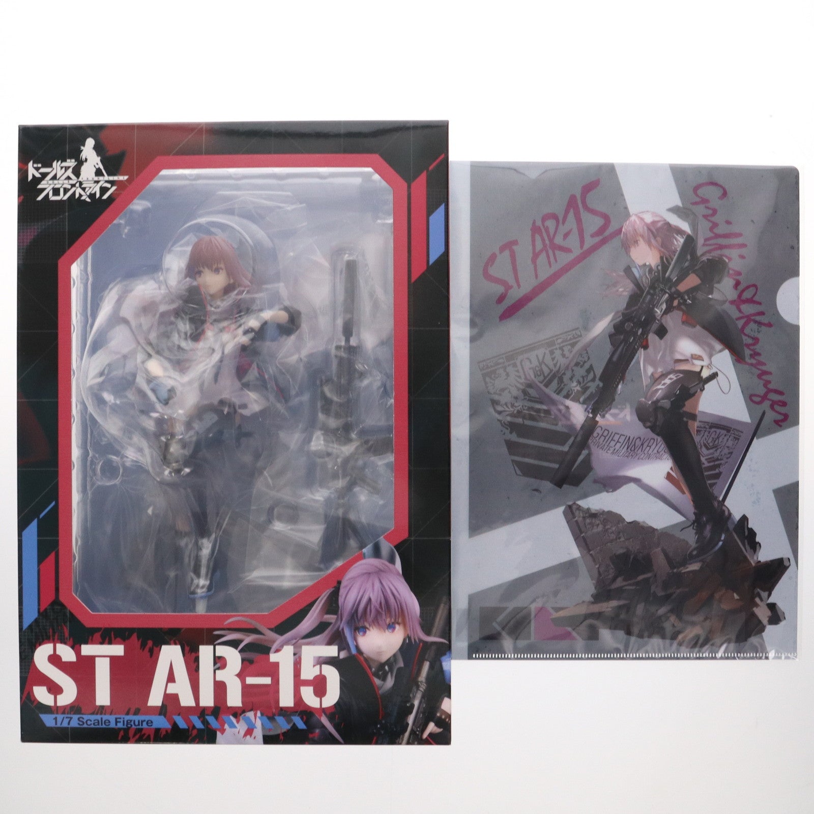 【中古即納】[FIG] A4クリアファイル付属 ST AR-15(コルト エイアール15) ドールズフロントライン 1/7 完成品 フィギュア Phat!(ファット・カンパニー)(20230901)