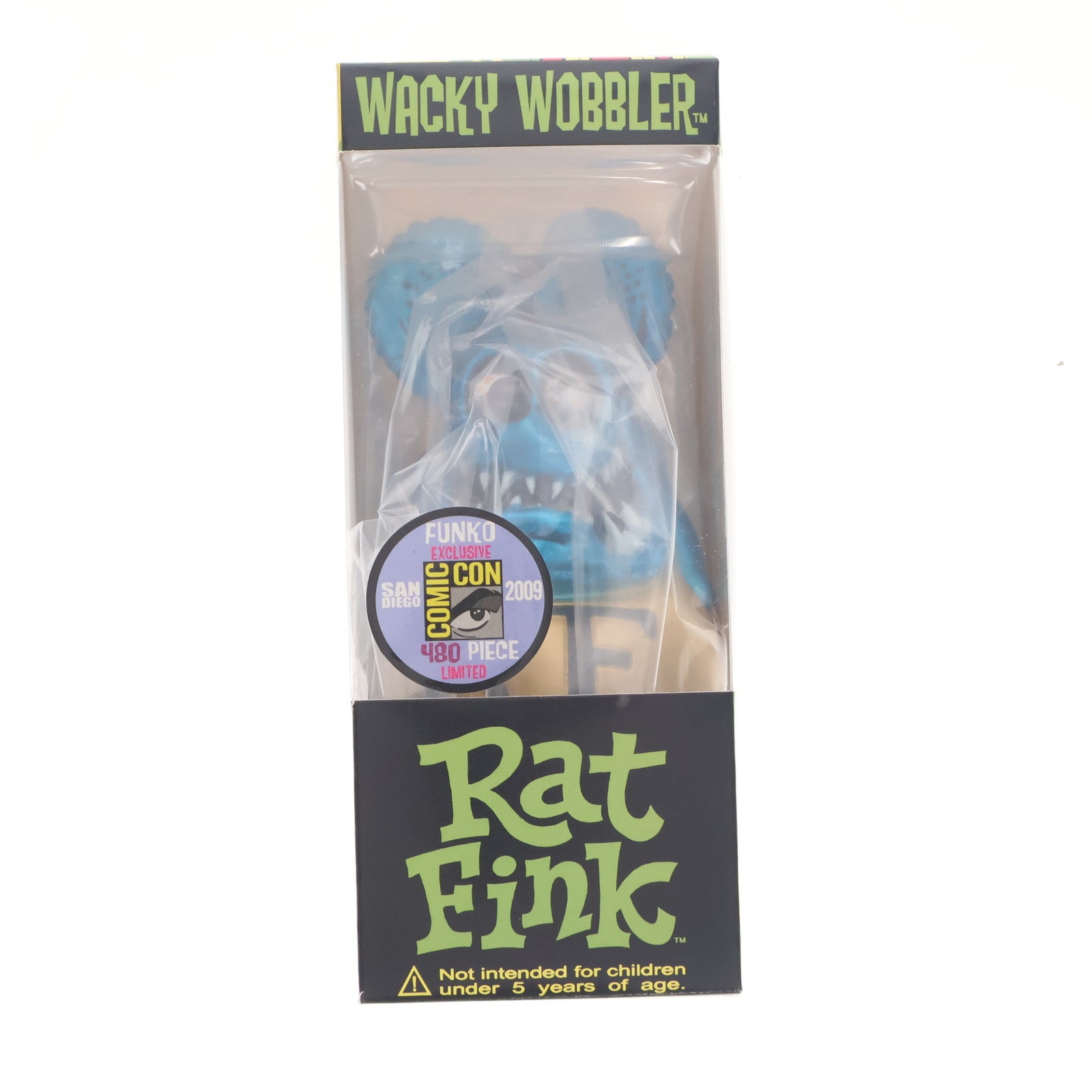 【中古即納】[FIG] SDCC2009限定 ワッキーワブラー RAT FINK(ラットフィンク)(メタリックブルー) 完成品 フィギュア FUNKO(ファンコ)(20090723)