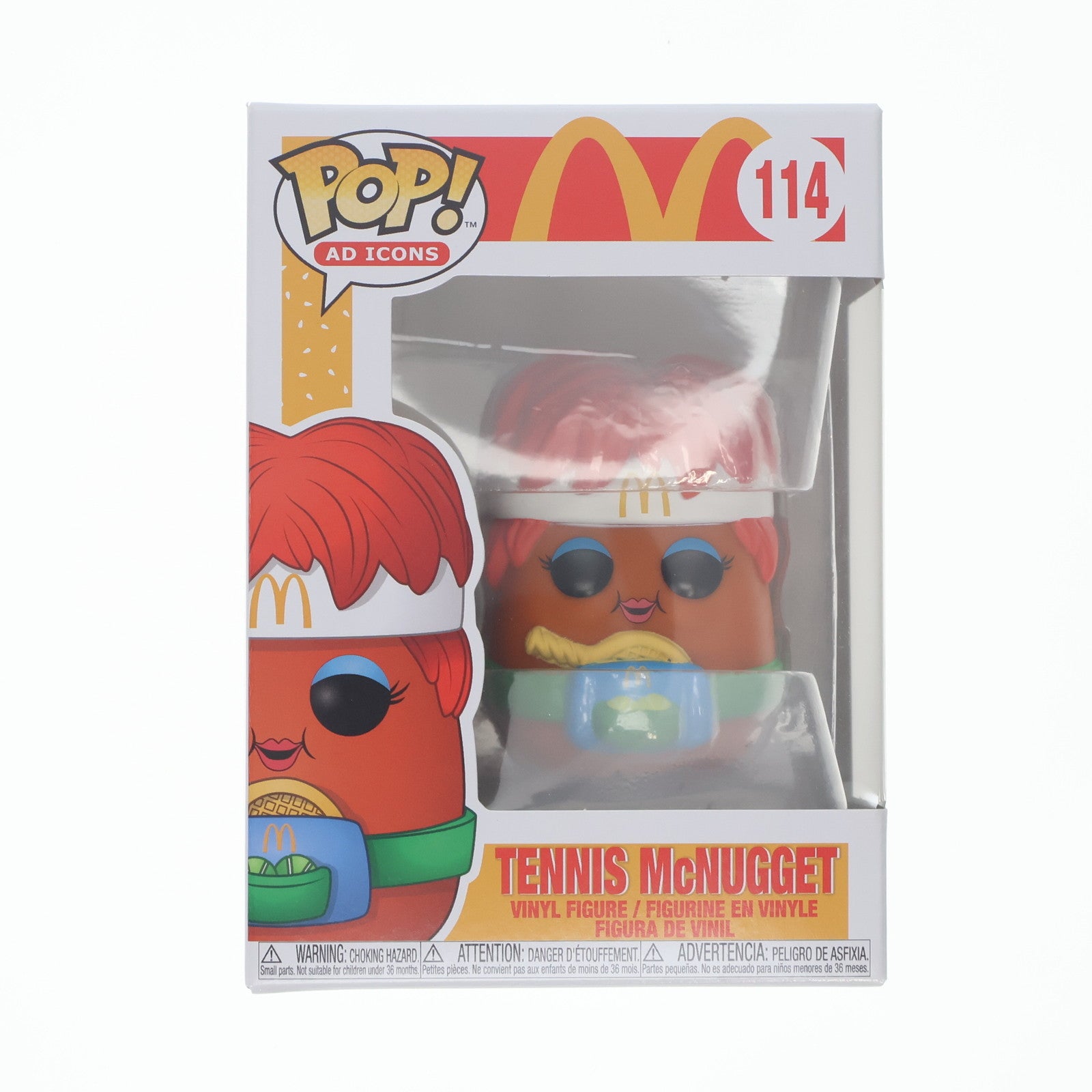 【中古即納】[FIG] POP! AD ICONS 114 TENNIS McNUGGET(テニス マックナゲット) マクドナルド 完成品 フィギュア FUNKO(ファンコ)(20201231)