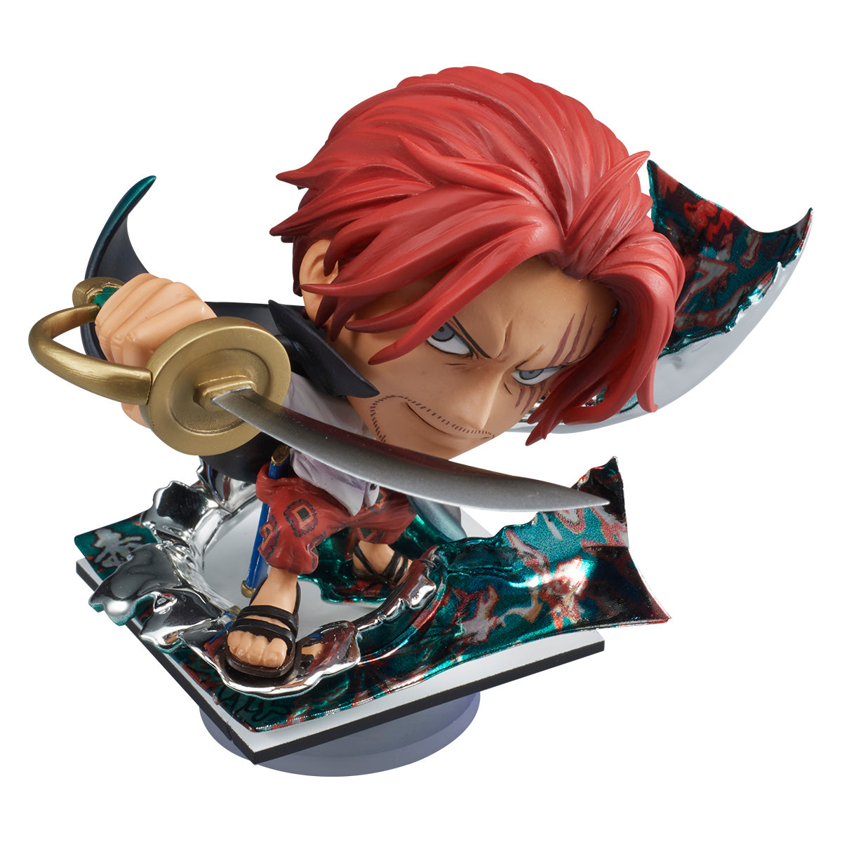 【新品即納】[FIG] (食玩) にふぉるめーしょん創 シャンクス ONE PIECE(ワンピース) フィギュア バンダイ(20250908)