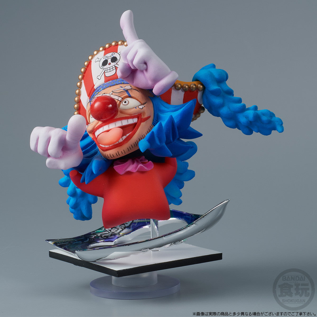 【新品即納】[FIG] (食玩) にふぉるめーしょん創 バギー ONE PIECE(ワンピース) フィギュア バンダイ(20250831)
