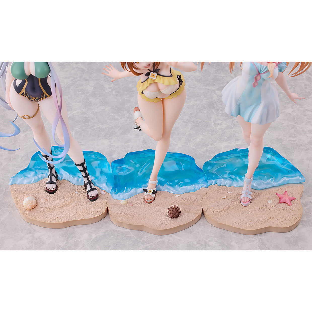 【中古即納】[FIG] 初回限定特典付属 ライザ&クラウディア&リラ 水着 Ver. セット TVアニメ『ライザのアトリエ ～常闇の女王と秘密の隠れ家～』 1/7 完成品 フィギュア Solarain(ソラレーン)(20250930)