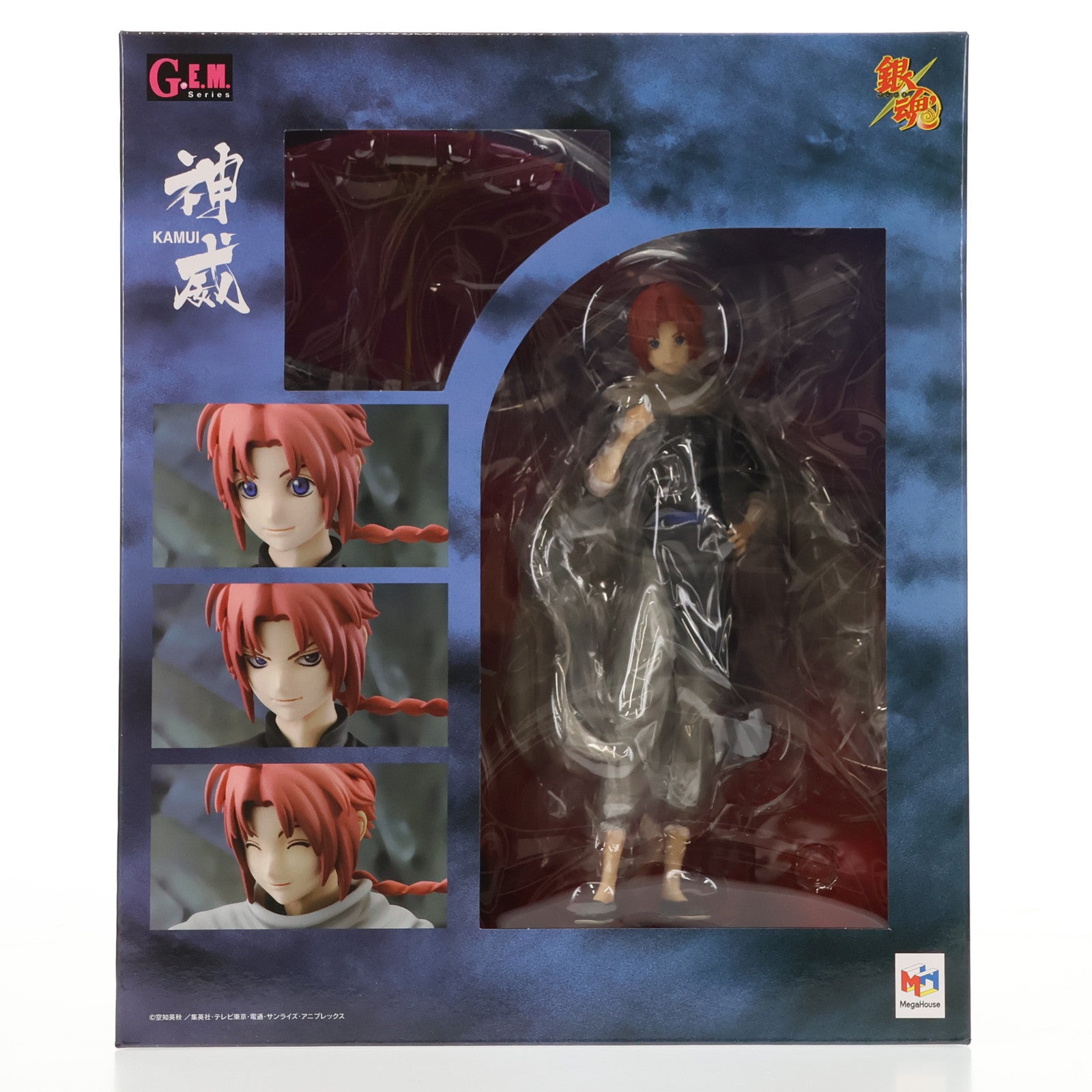 【中古即納】[FIG] (再販) G.E.M.シリーズ 神威(かむい) 銀魂 1/8 完成品 フィギュア プレミアムバンダイ&メガトレショップ&Mekke!限定 メガハウス(20141218)