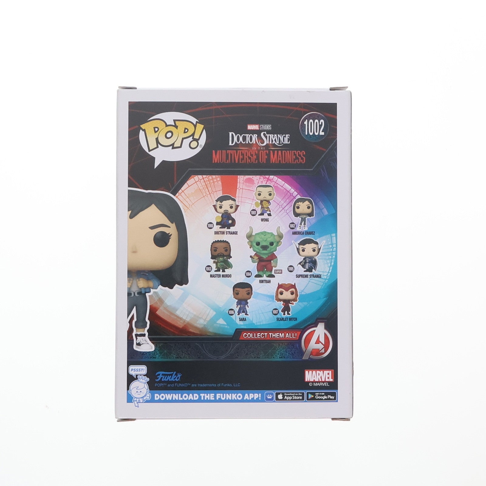 【中古即納】[FIG] POP! 1002 アメリカ・チャベス ドクター・ストレンジ/マルチバース・オブ・マッドネス 完成品 フィギュア FUNKO(ファンコ)(20221231)
