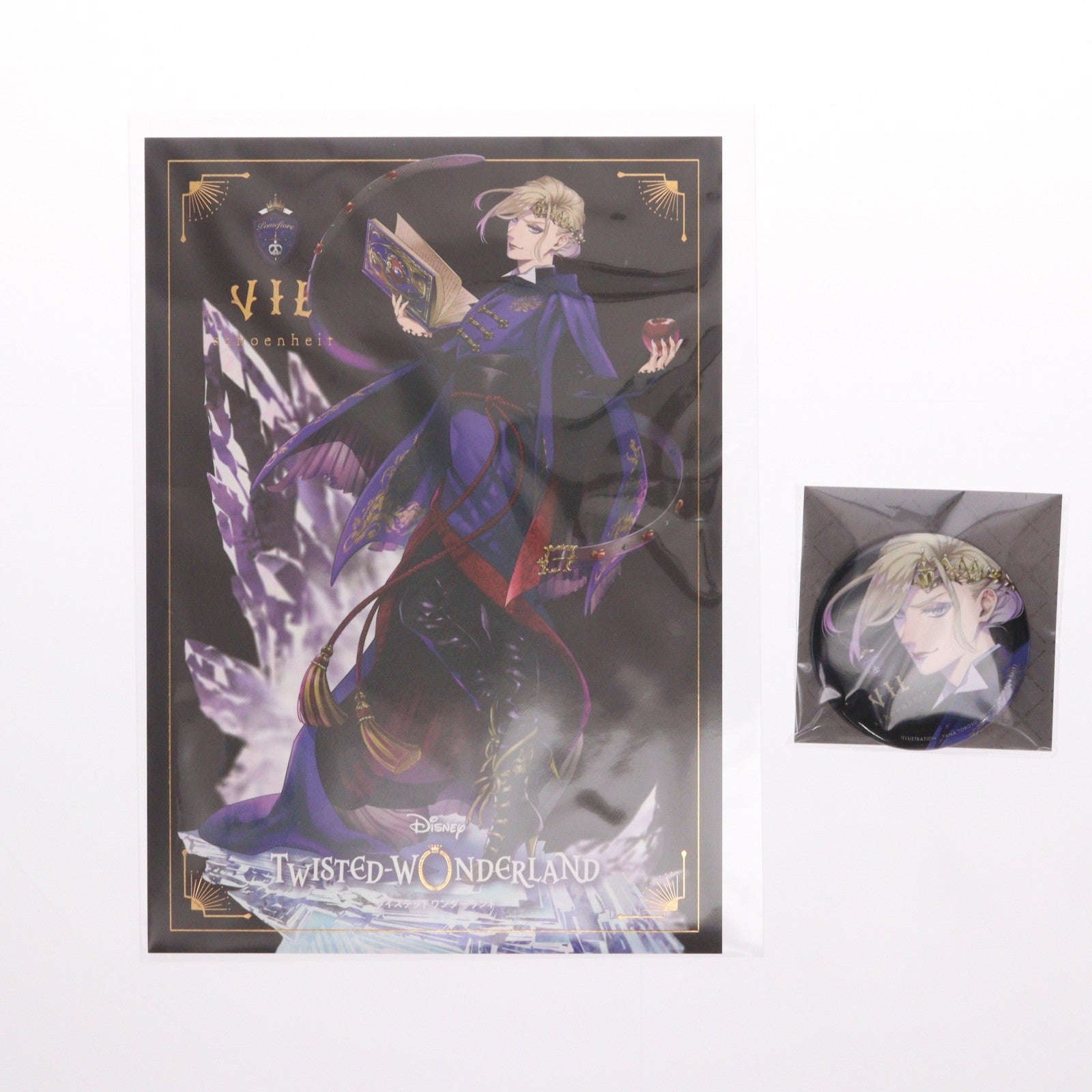 【中古即納】[FIG] ポストカード&早期予約特典付属 ANIPLEX+限定 ヴィル・シェーンハイト ディズニー ツイステッドワンダーランド 1/8 完成品 フィギュア(SET-MD19-1170001) アニプレックス(20250111)