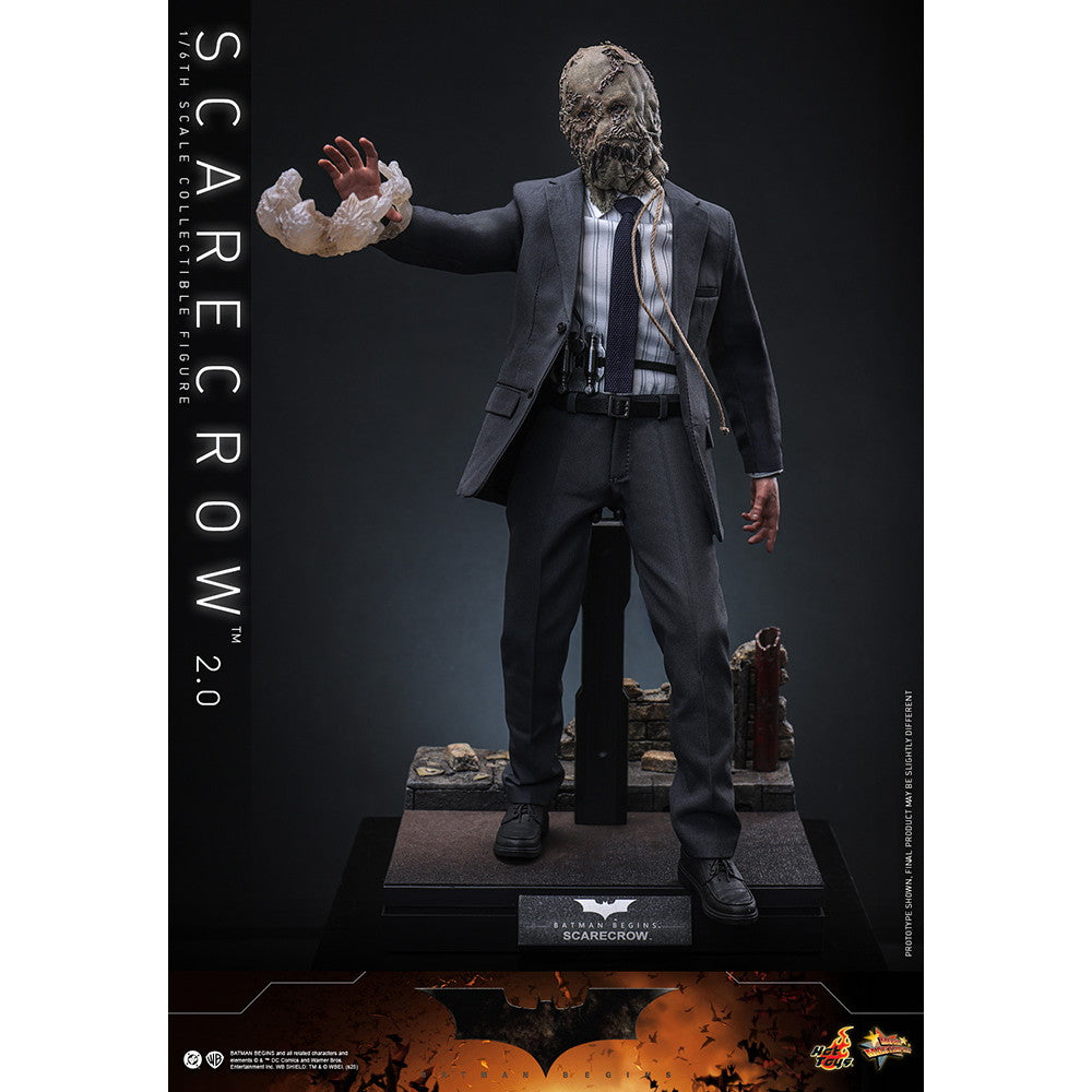 【予約安心出荷】[FIG] ムービー・マスターピース スケアクロウ(2.0版) バットマン ビギンズ 1/6 完成品 可動フィギュア(MM#801) ホットトイズ(2026年7月)